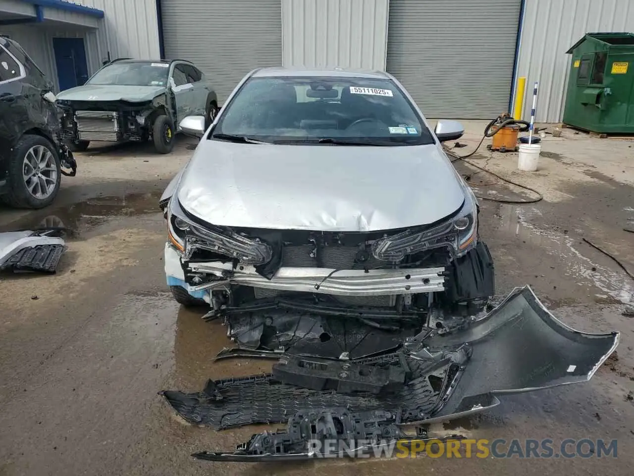 5 fotografías del automóvil dañado JTNB4RBE0L3091019 TOYOTA COROLLA 2020
