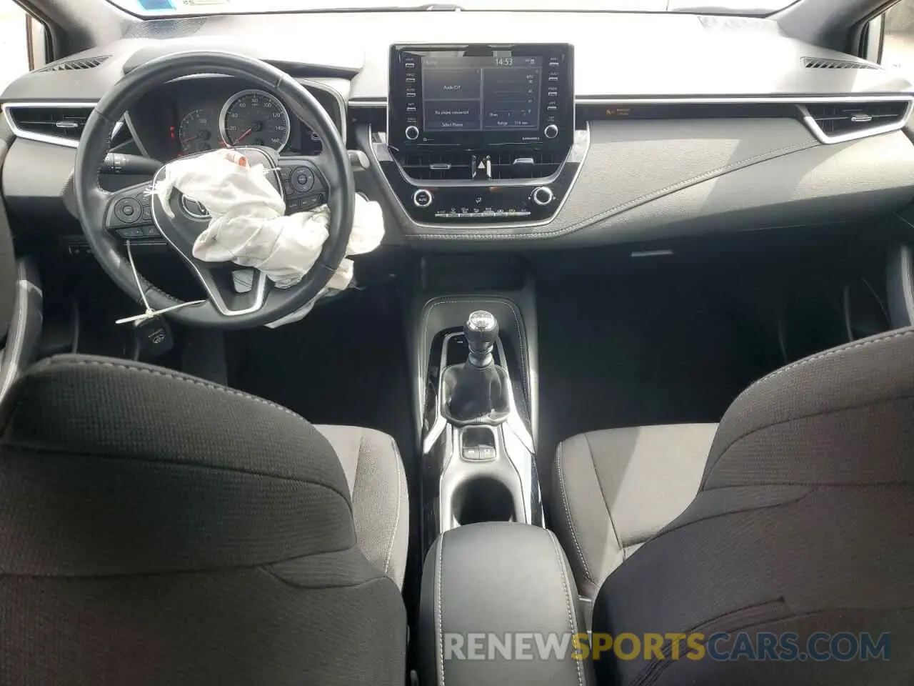 8 fotografías del automóvil dañado JTNB4RBE0L3091019 TOYOTA COROLLA 2020