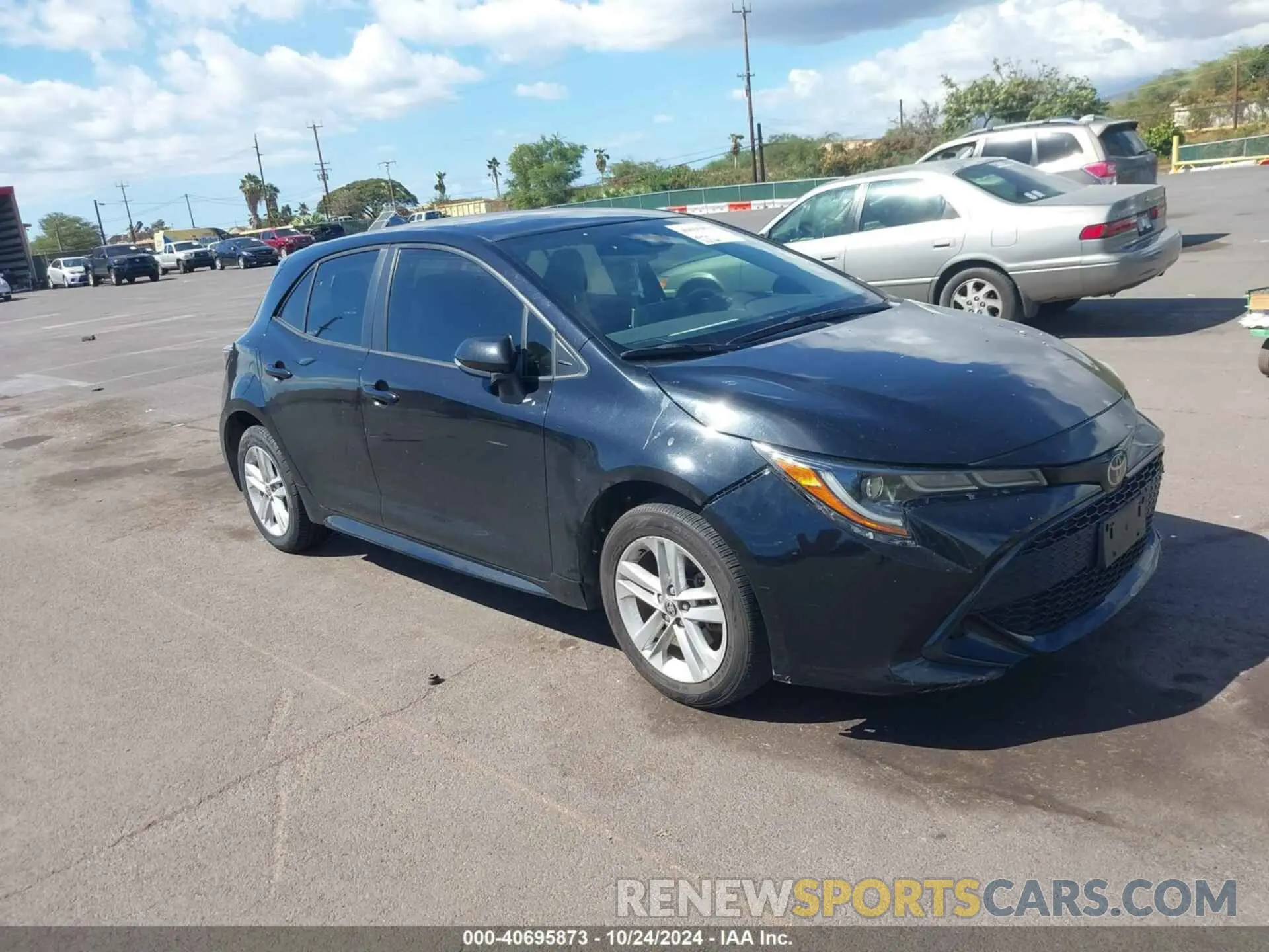 1 fotografías del automóvil dañado JTNB4RBE3L3080483 TOYOTA COROLLA 2020
