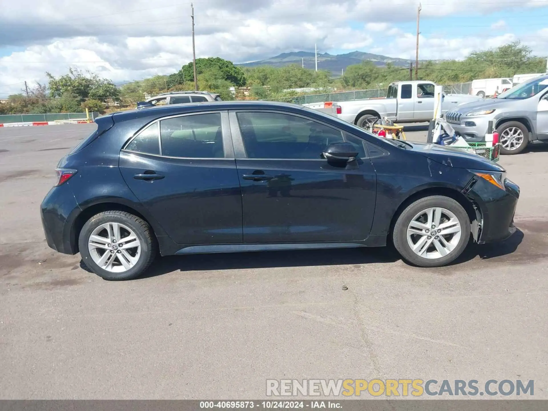 13 fotografías del automóvil dañado JTNB4RBE3L3080483 TOYOTA COROLLA 2020