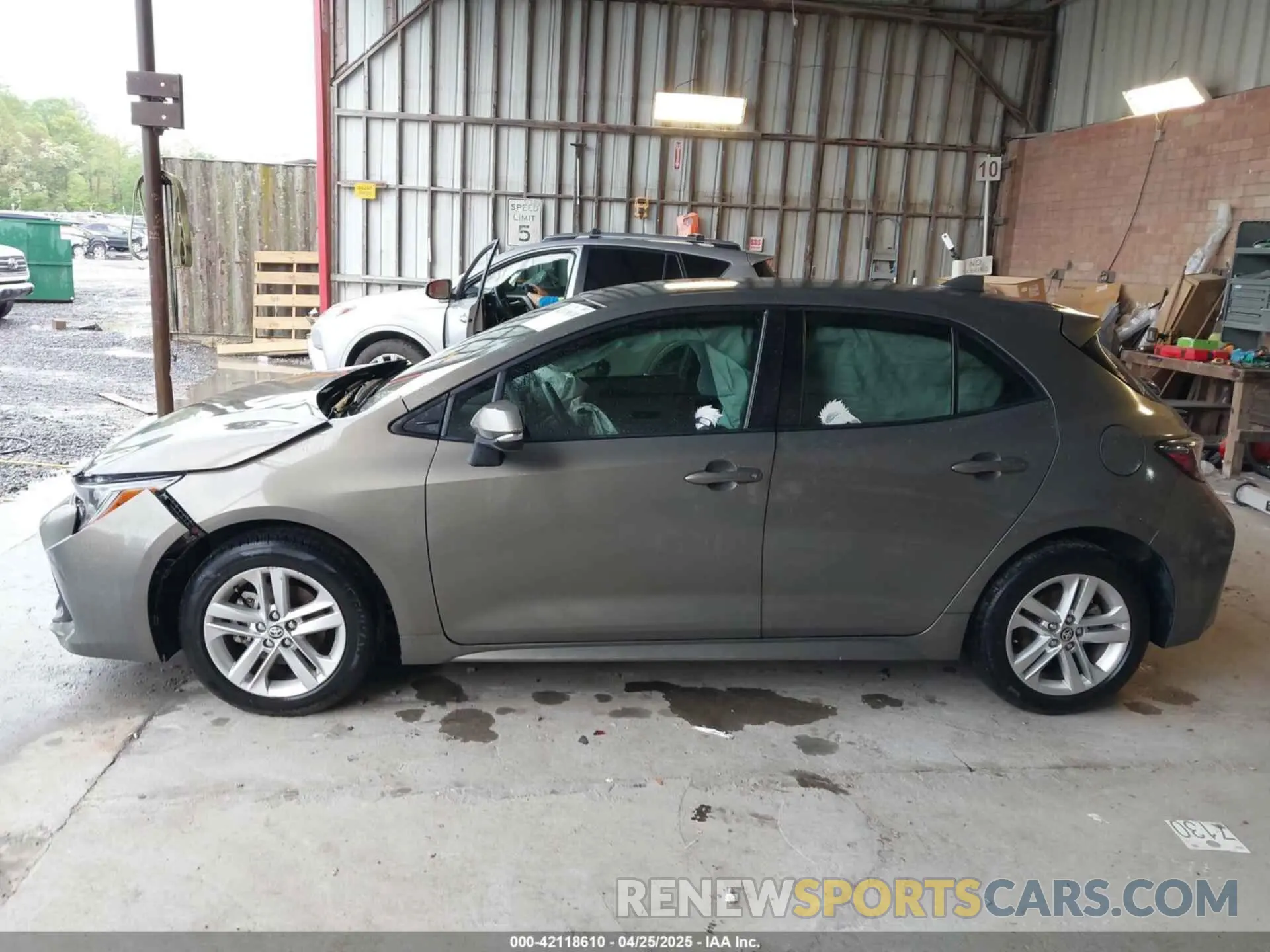 14 fotografías del automóvil dañado JTNB4RBE4L3095204 TOYOTA COROLLA 2020
