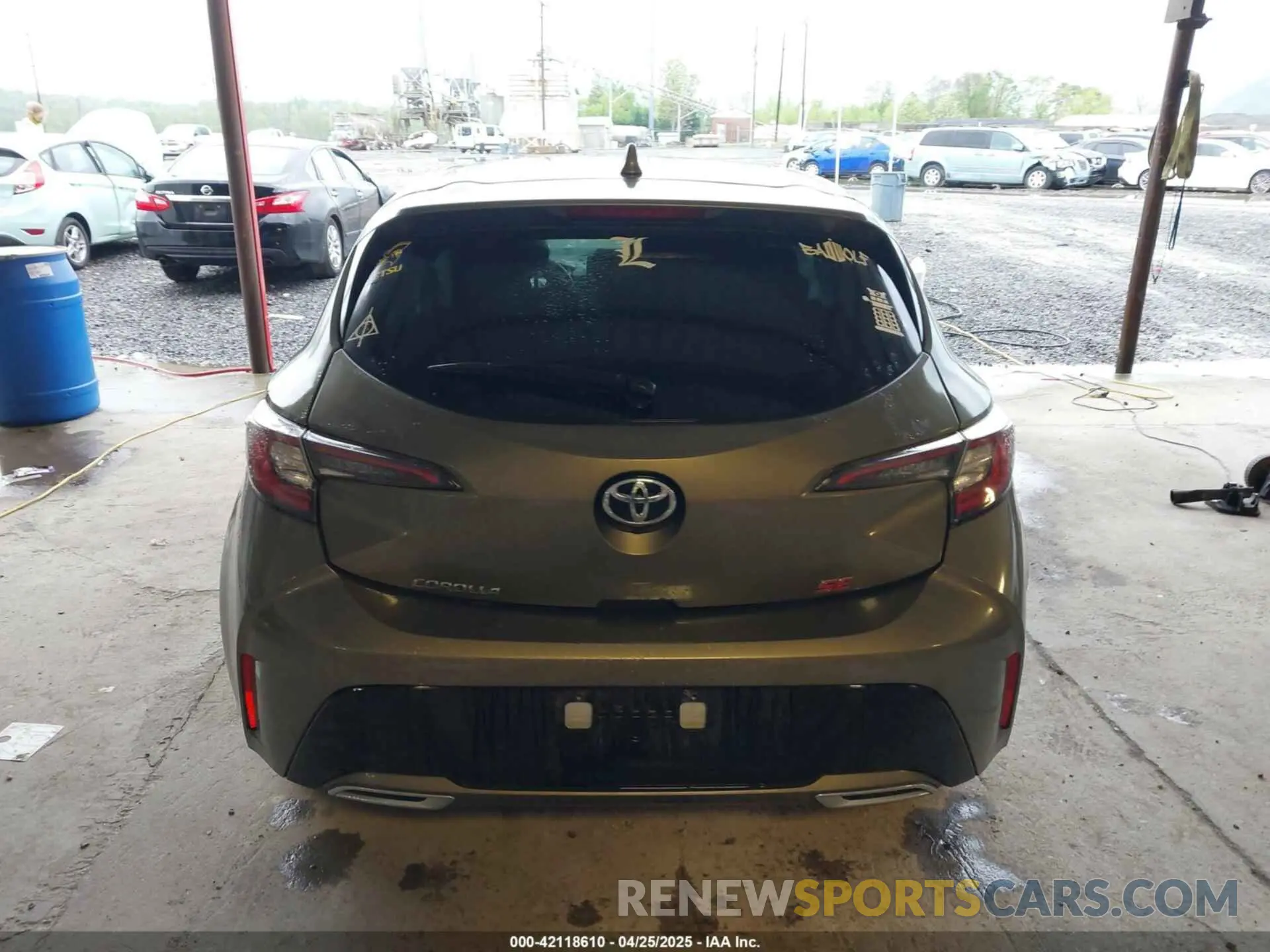 16 fotografías del automóvil dañado JTNB4RBE4L3095204 TOYOTA COROLLA 2020