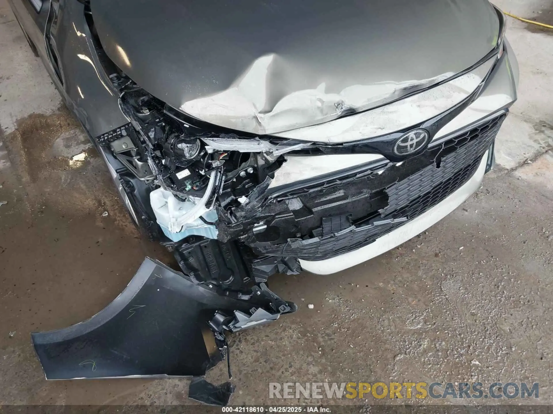 6 fotografías del automóvil dañado JTNB4RBE4L3095204 TOYOTA COROLLA 2020