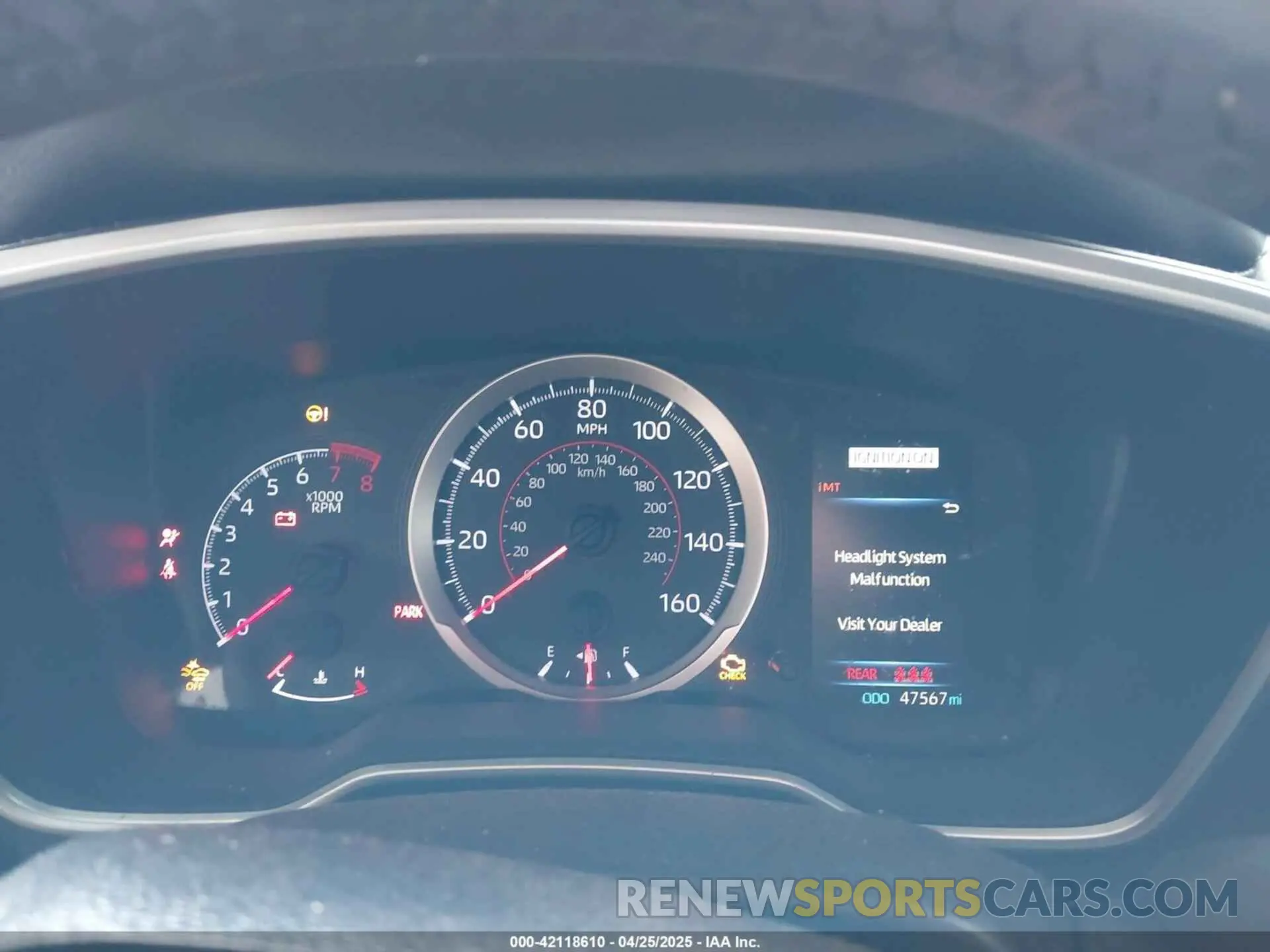 7 fotografías del automóvil dañado JTNB4RBE4L3095204 TOYOTA COROLLA 2020