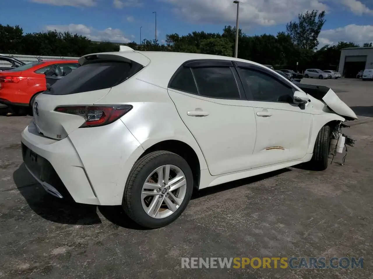 3 fotografías del automóvil dañado JTNB4RBE7L3084553 TOYOTA COROLLA 2020