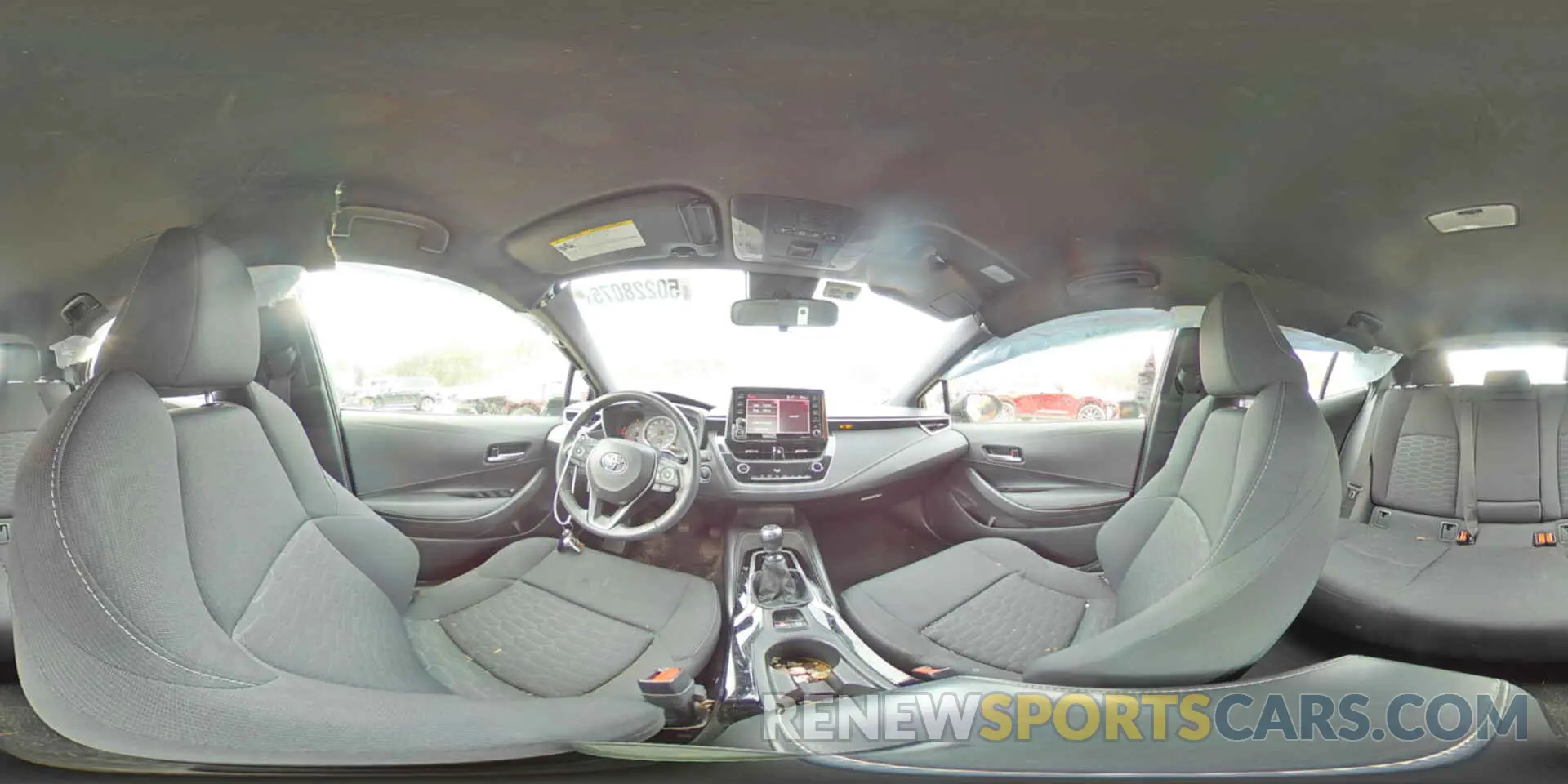 13 fotografías del automóvil dañado JTNB4RBE8L3087137 TOYOTA COROLLA 2020