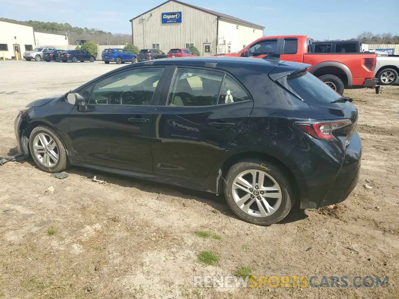 2 fotografías del automóvil dañado JTNB4RBE8L3087137 TOYOTA COROLLA 2020