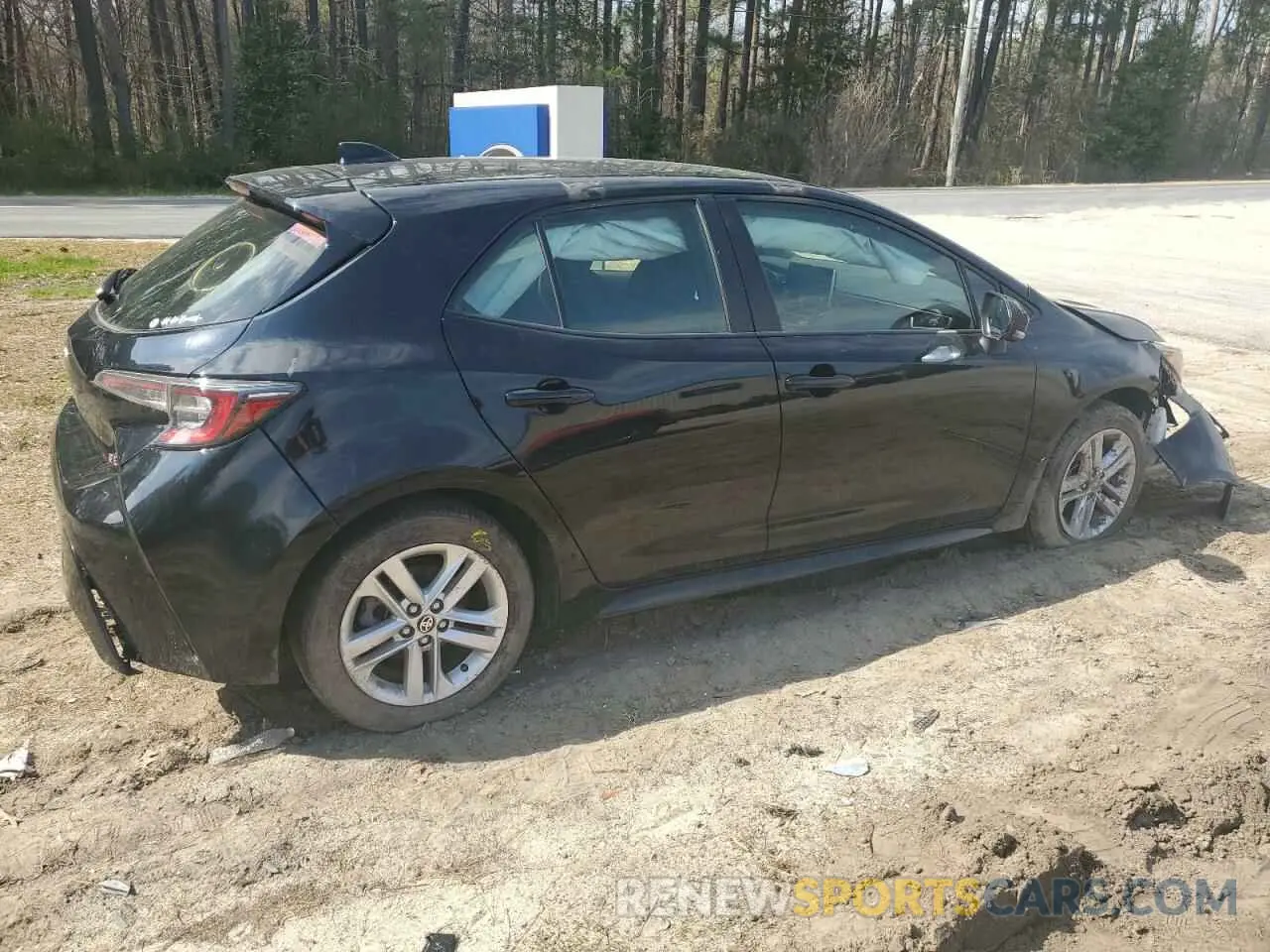 3 fotografías del automóvil dañado JTNB4RBE8L3087137 TOYOTA COROLLA 2020
