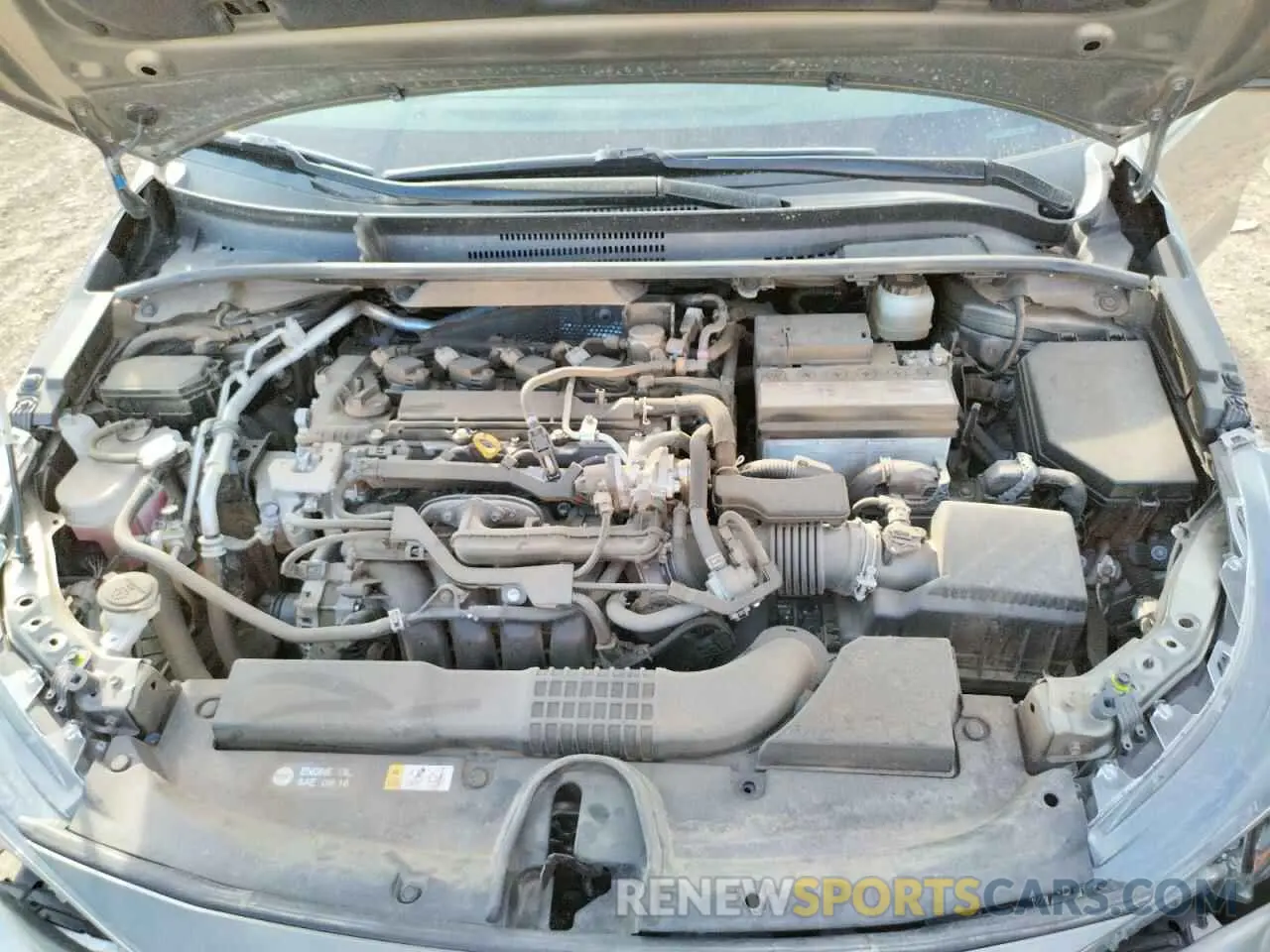 7 fotografías del automóvil dañado JTNC4RBE4L3104200 TOYOTA COROLLA 2020