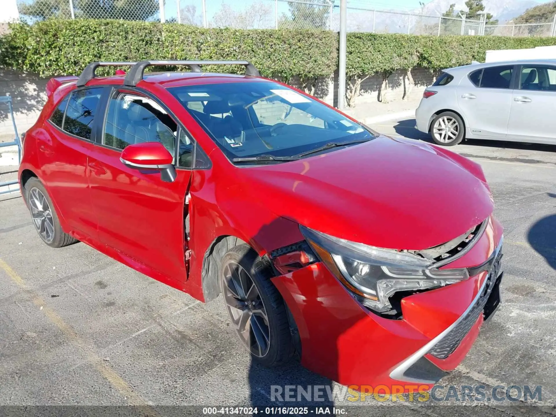 1 fotografías del automóvil dañado JTNC4RBE5L3073569 TOYOTA COROLLA 2020