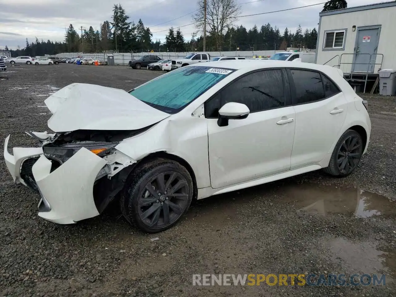 1 fotografías del automóvil dañado JTNC4RBE9L3074725 TOYOTA COROLLA 2020
