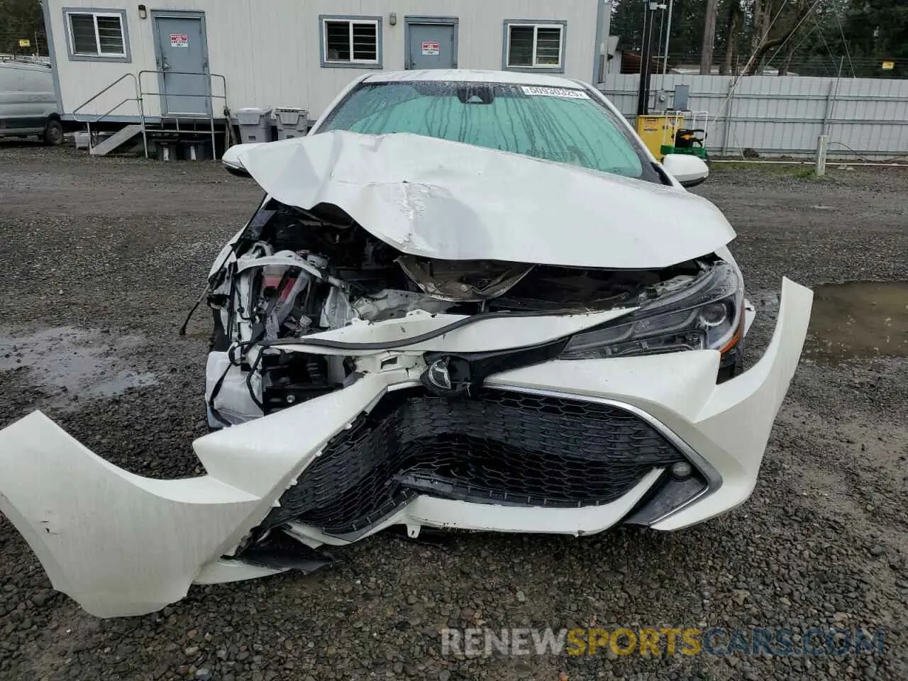 5 fotografías del automóvil dañado JTNC4RBE9L3074725 TOYOTA COROLLA 2020