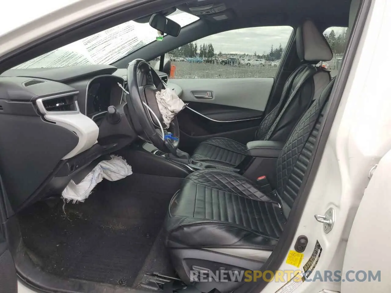 7 fotografías del automóvil dañado JTNC4RBE9L3074725 TOYOTA COROLLA 2020