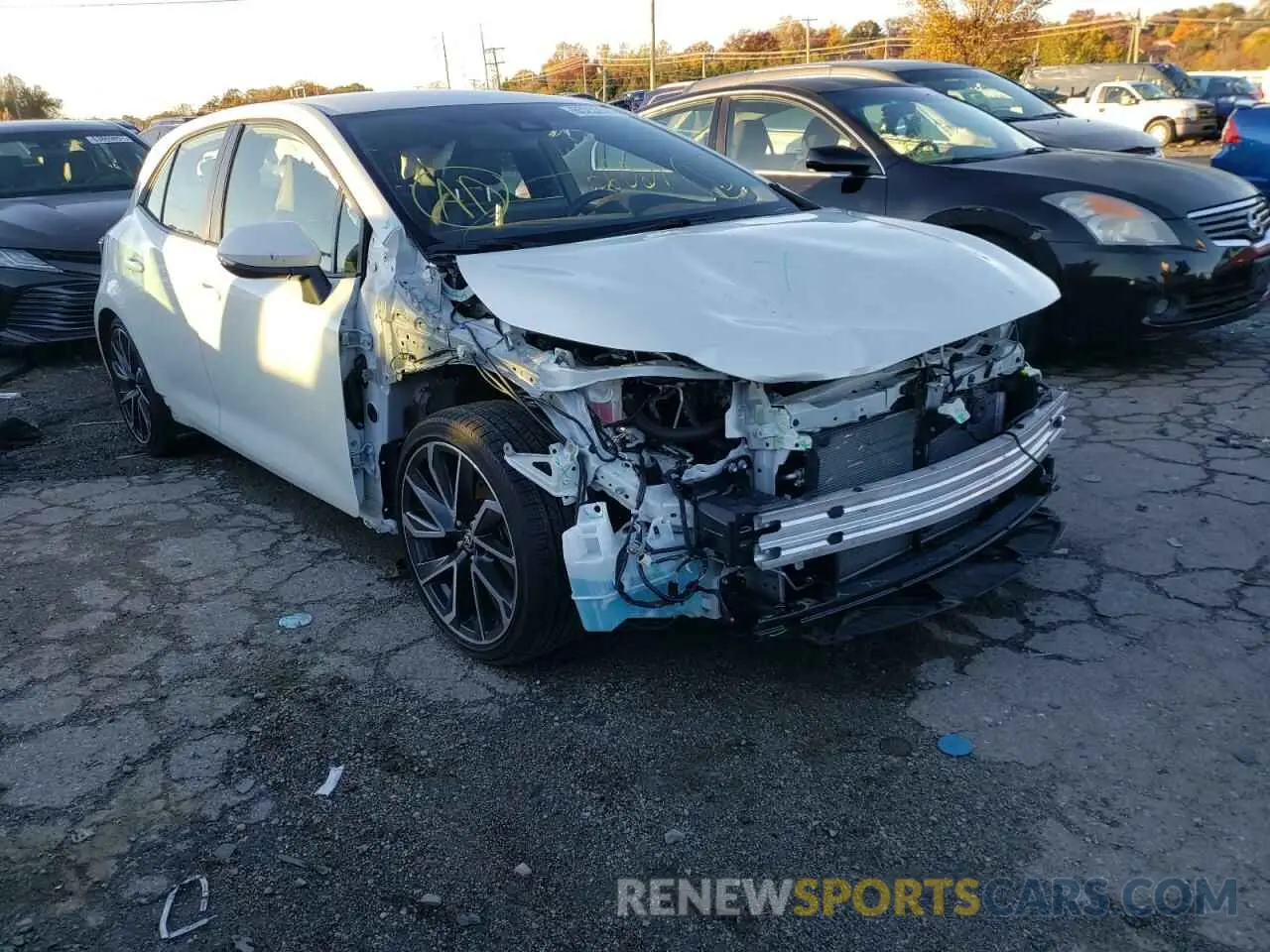 1 fotografías del automóvil dañado JTNC4RBEXL3090979 TOYOTA COROLLA 2020