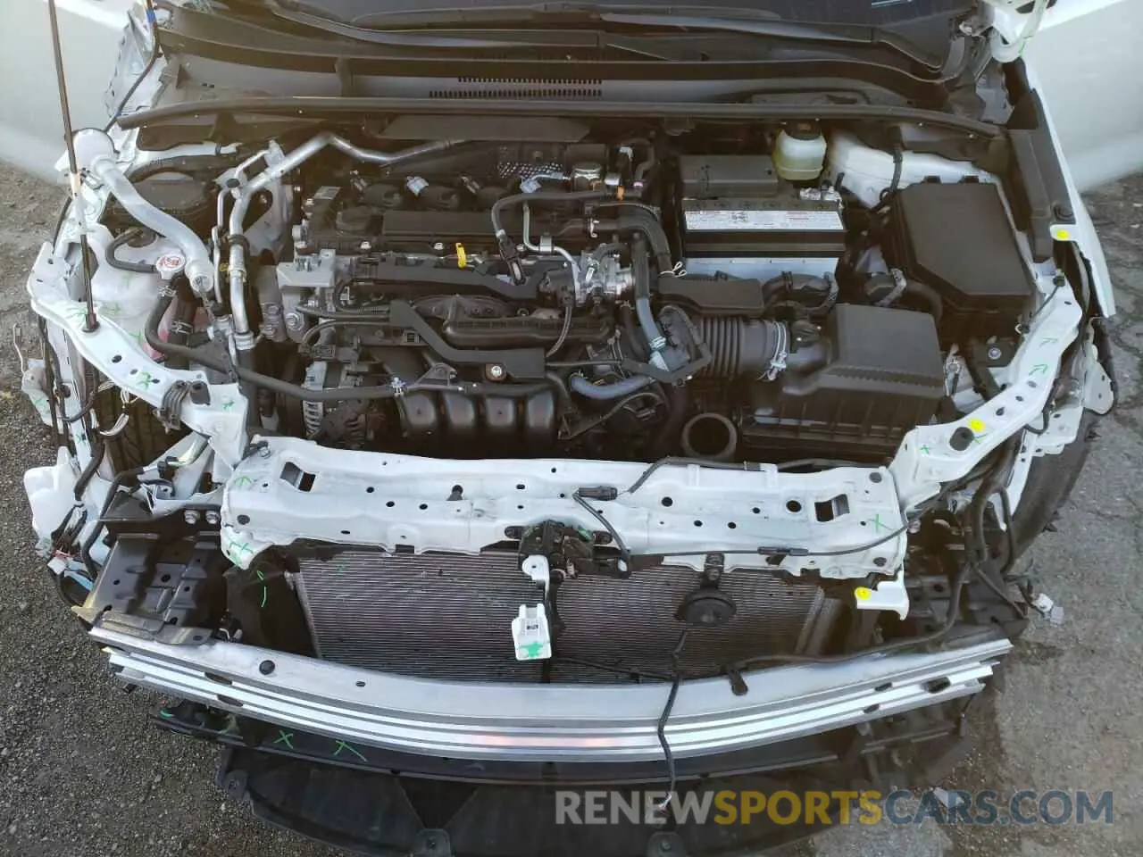7 fotografías del automóvil dañado JTNC4RBEXL3090979 TOYOTA COROLLA 2020