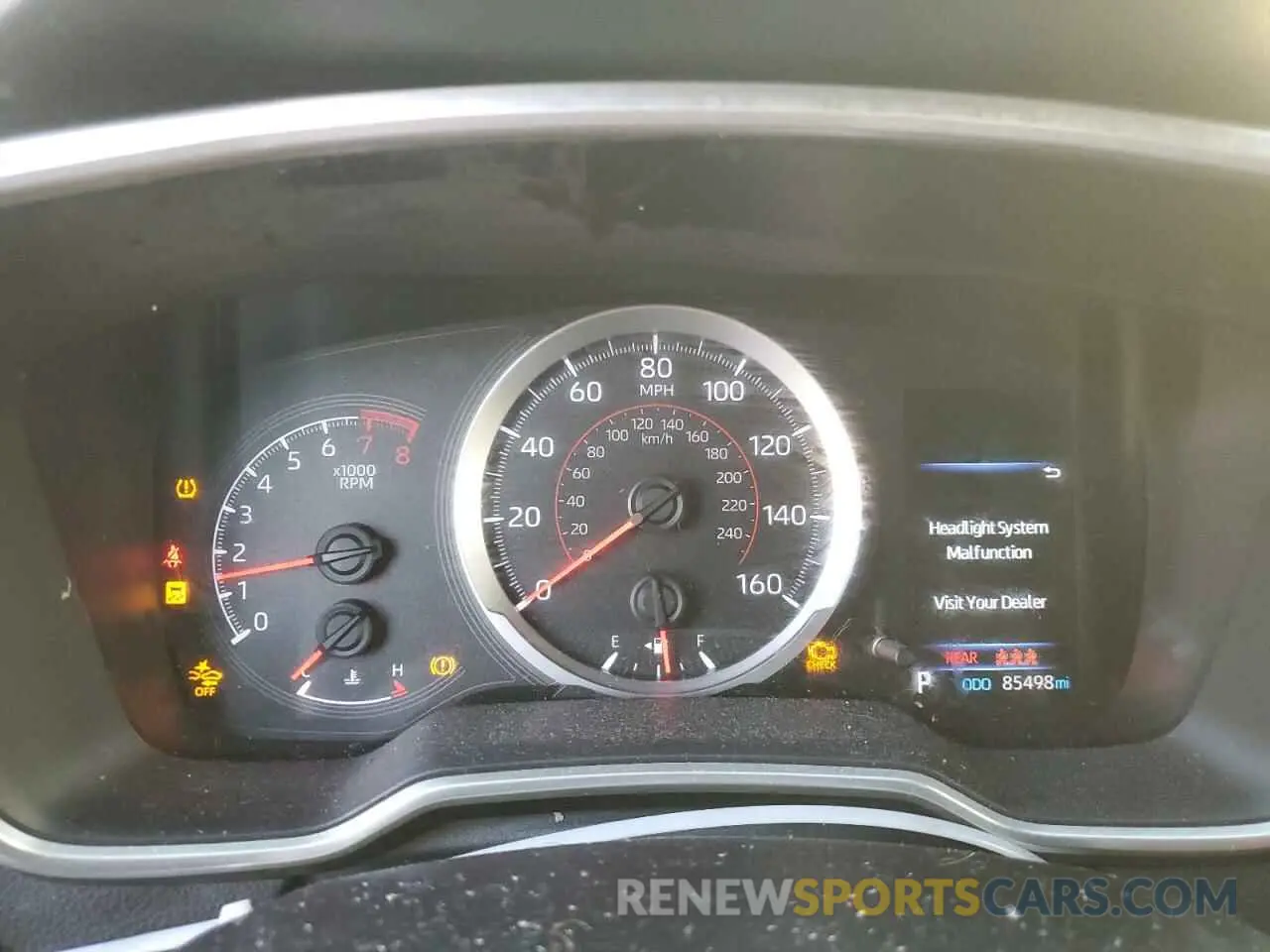 9 fotografías del automóvil dañado JTND4RBE0L3076917 TOYOTA COROLLA 2020