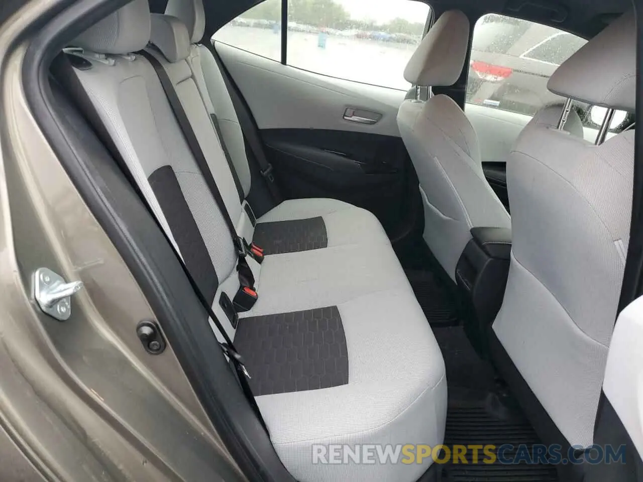 10 fotografías del automóvil dañado JTND4RBE0L3082765 TOYOTA COROLLA 2020