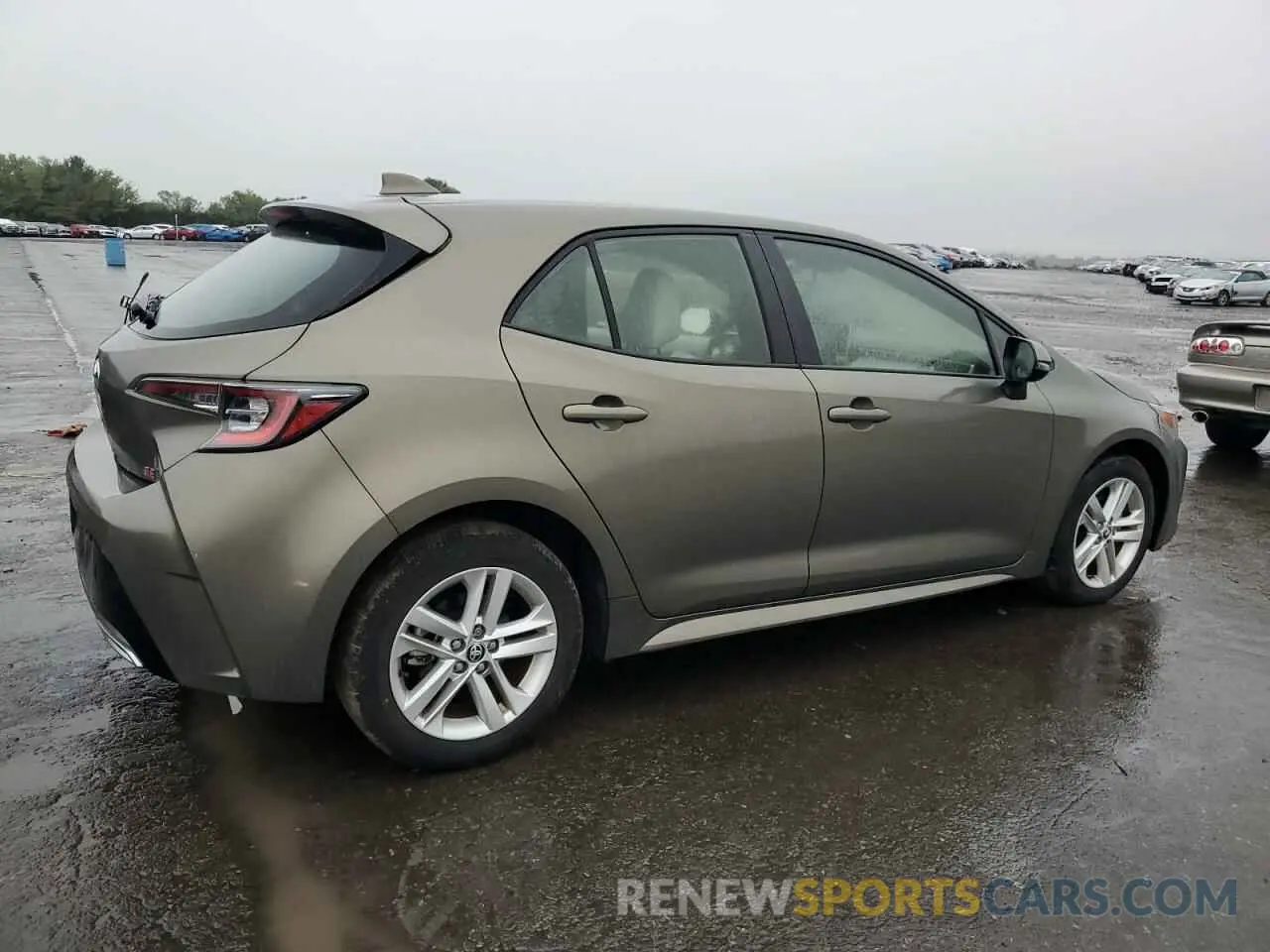 3 fotografías del automóvil dañado JTND4RBE0L3082765 TOYOTA COROLLA 2020