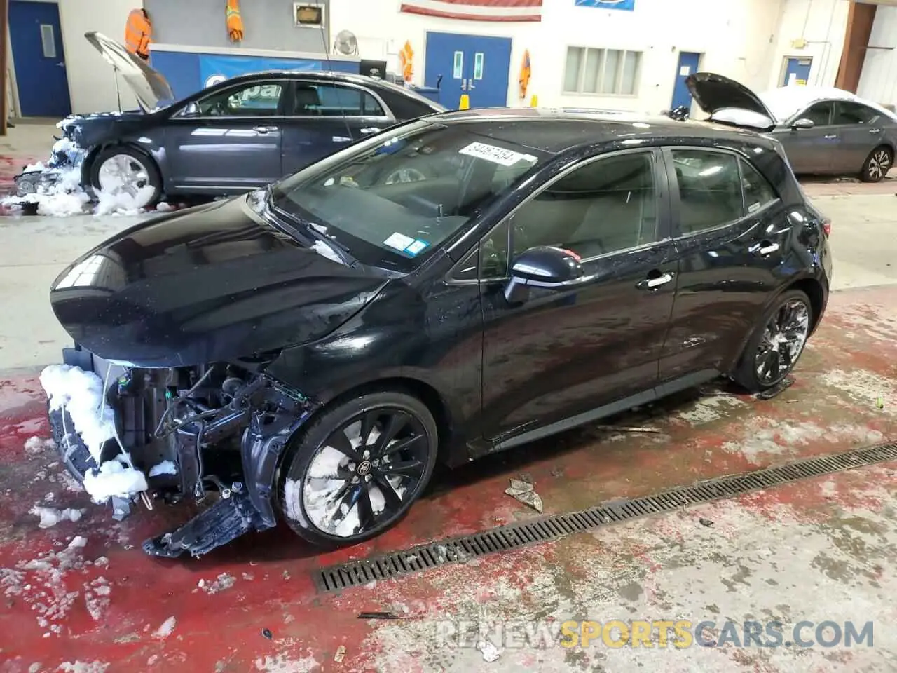 1 fotografías del automóvil dañado JTND4RBE1L3079888 TOYOTA COROLLA 2020