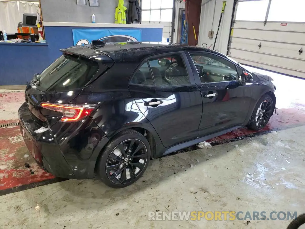 3 fotografías del automóvil dañado JTND4RBE1L3079888 TOYOTA COROLLA 2020