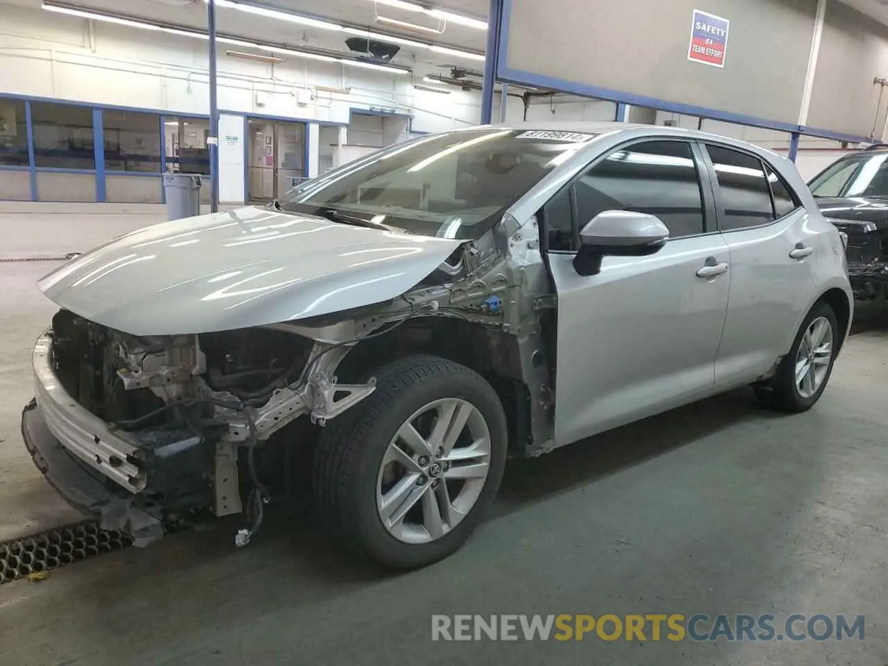 1 fotografías del automóvil dañado JTND4RBE1L3082953 TOYOTA COROLLA 2020