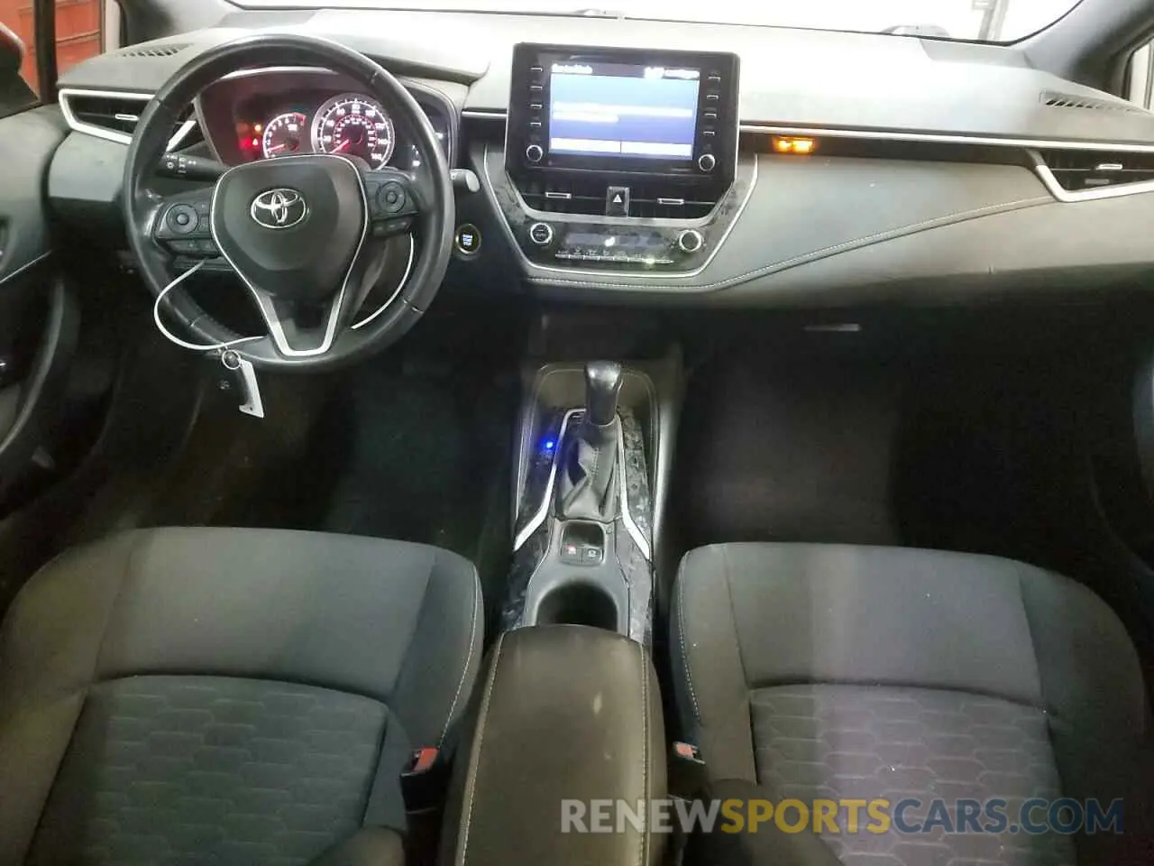 8 fotografías del automóvil dañado JTND4RBE1L3082953 TOYOTA COROLLA 2020