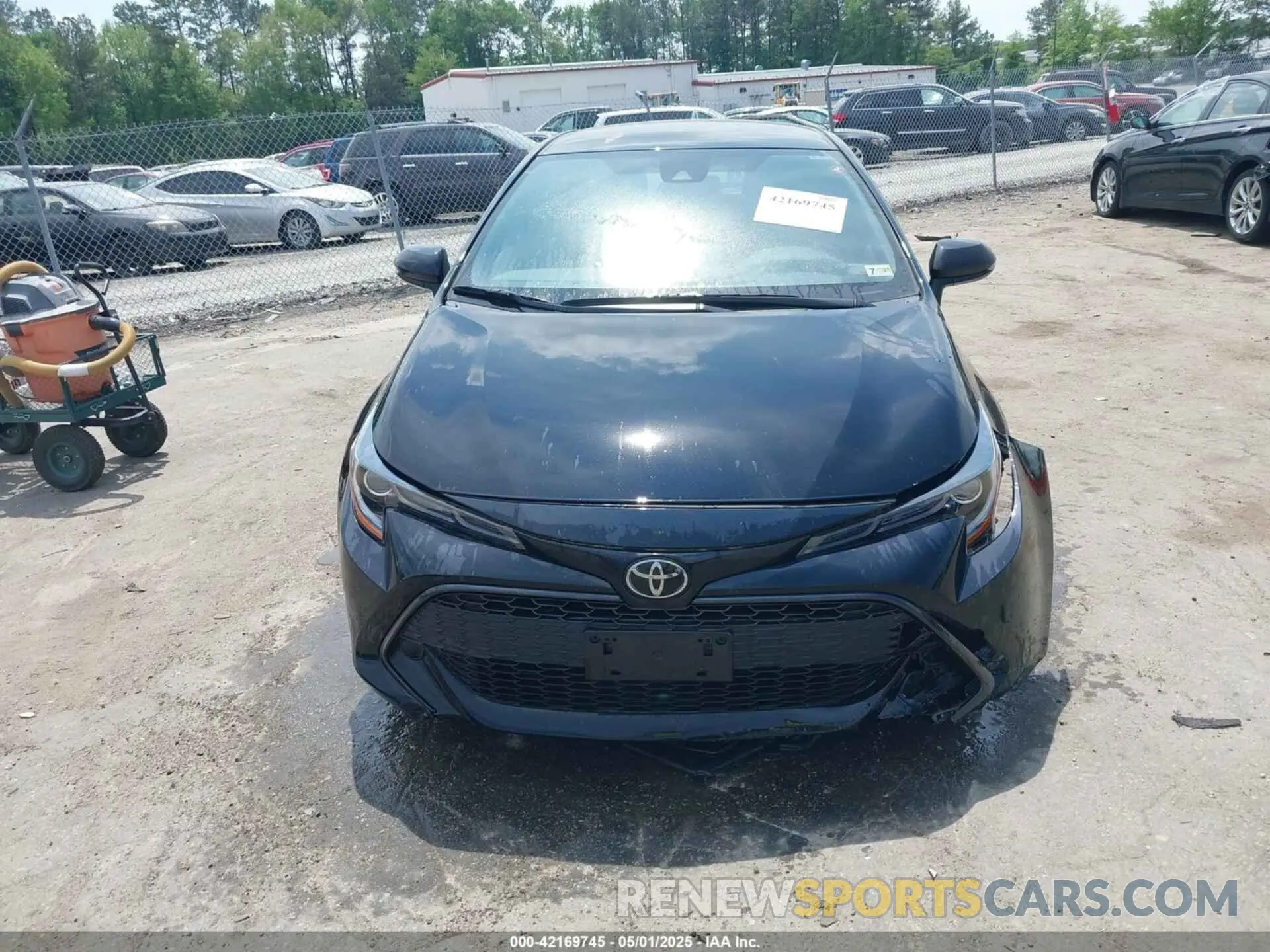 12 fotografías del automóvil dañado JTND4RBE1L3088154 TOYOTA COROLLA 2020