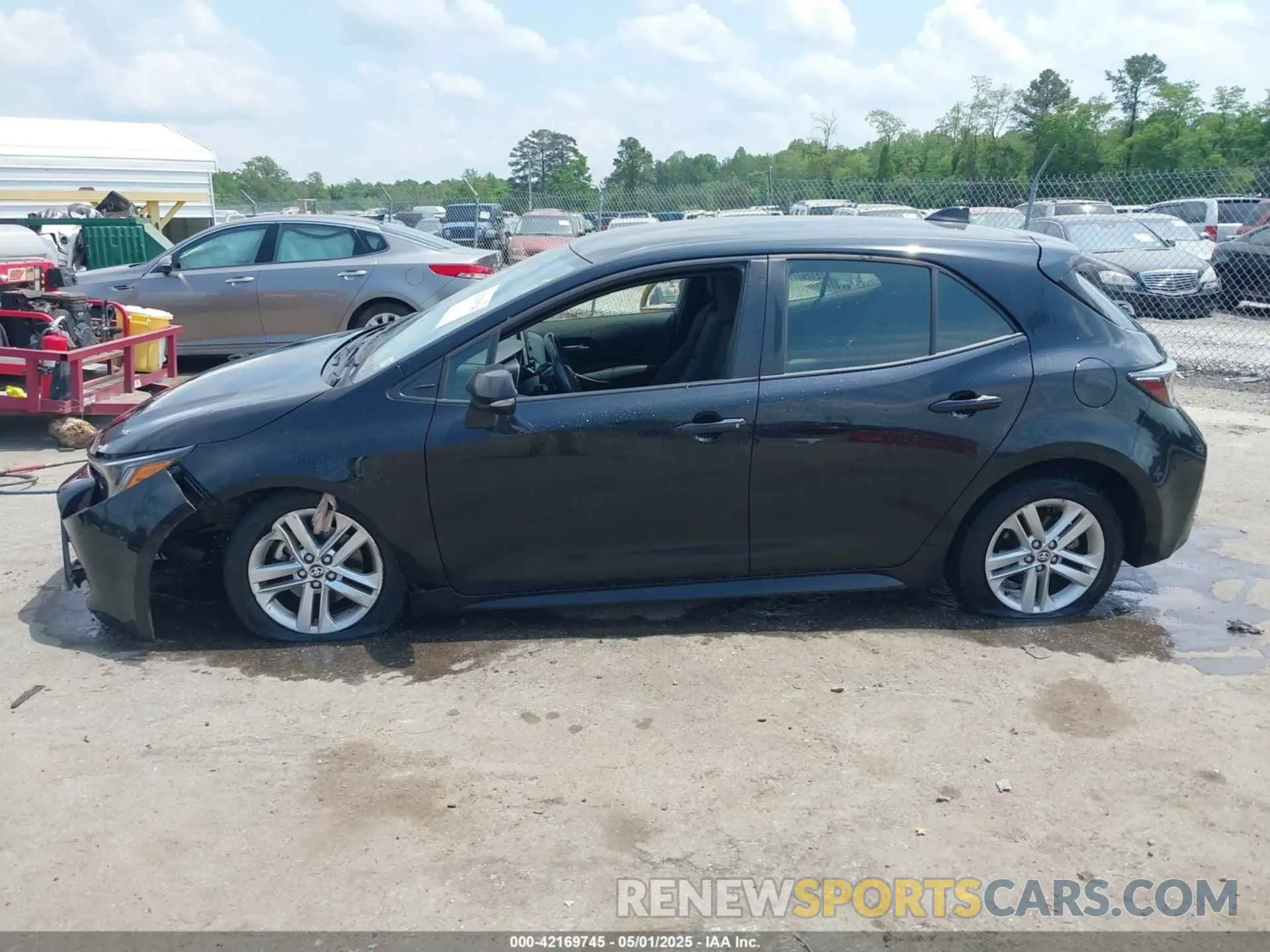 14 fotografías del automóvil dañado JTND4RBE1L3088154 TOYOTA COROLLA 2020
