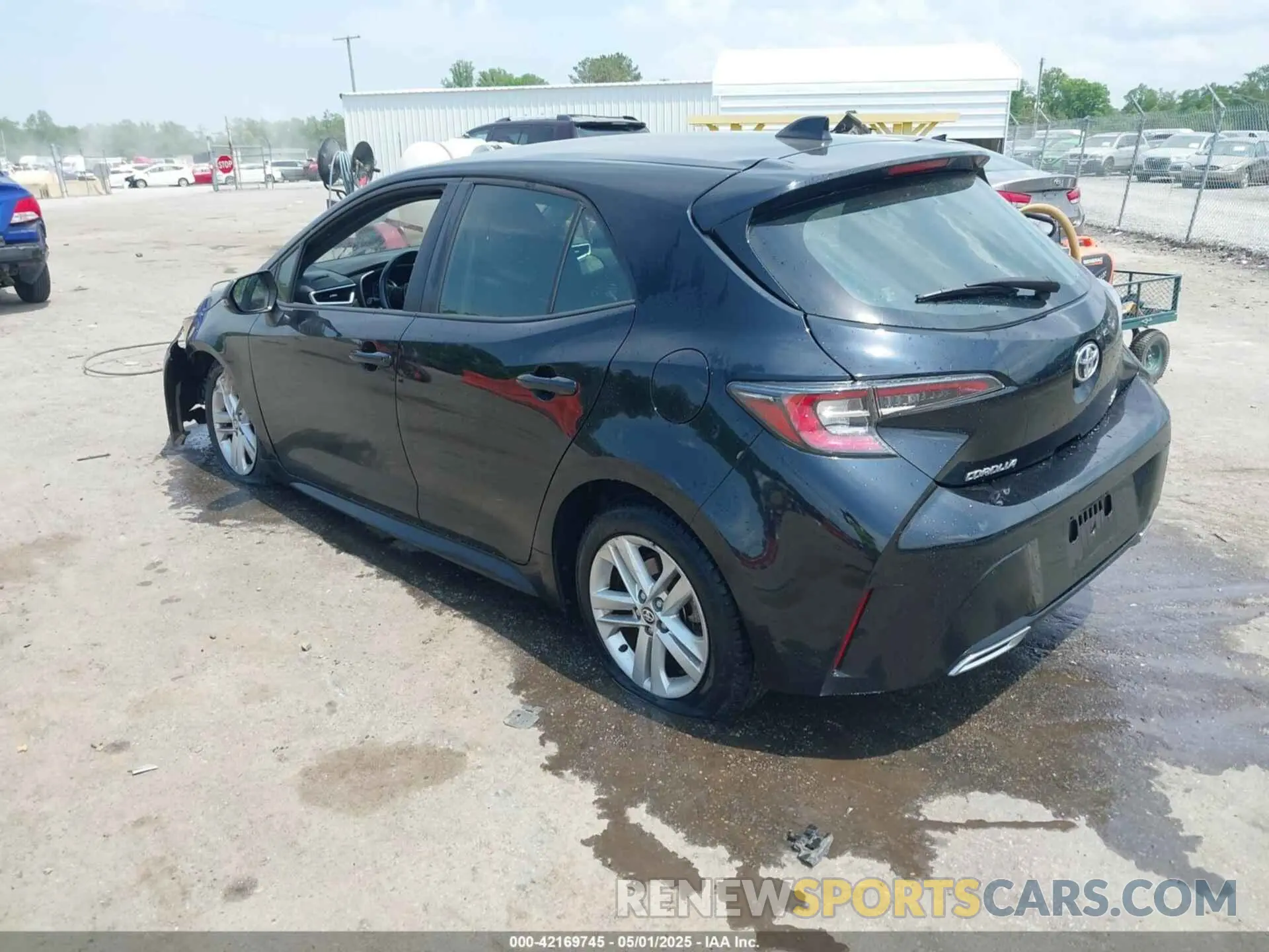 3 fotografías del automóvil dañado JTND4RBE1L3088154 TOYOTA COROLLA 2020