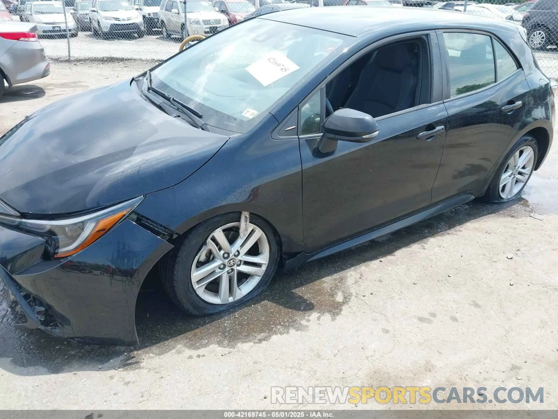 6 fotografías del automóvil dañado JTND4RBE1L3088154 TOYOTA COROLLA 2020