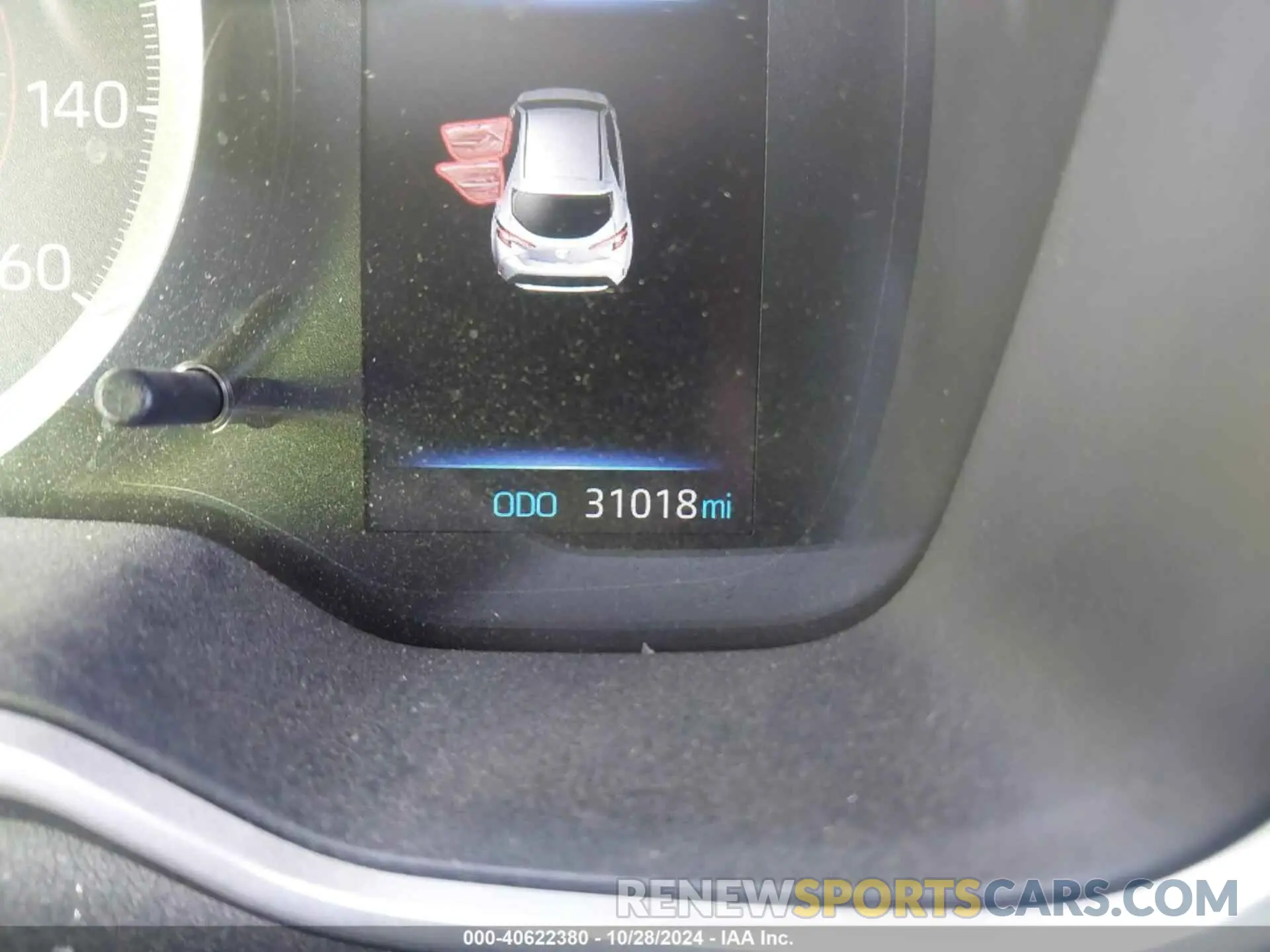 16 fotografías del automóvil dañado JTND4RBE1L3091121 TOYOTA COROLLA 2020
