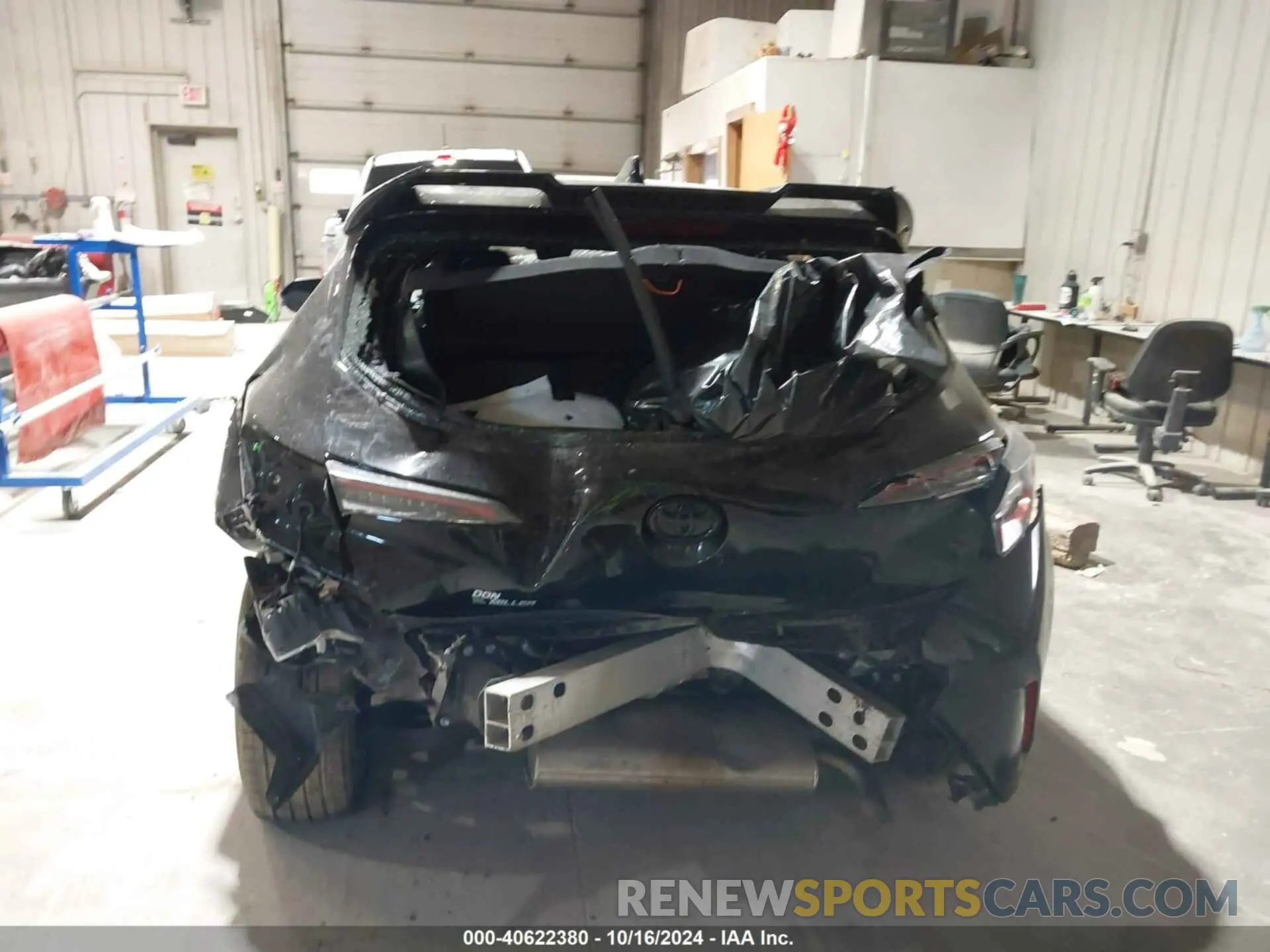 17 fotografías del automóvil dañado JTND4RBE1L3091121 TOYOTA COROLLA 2020