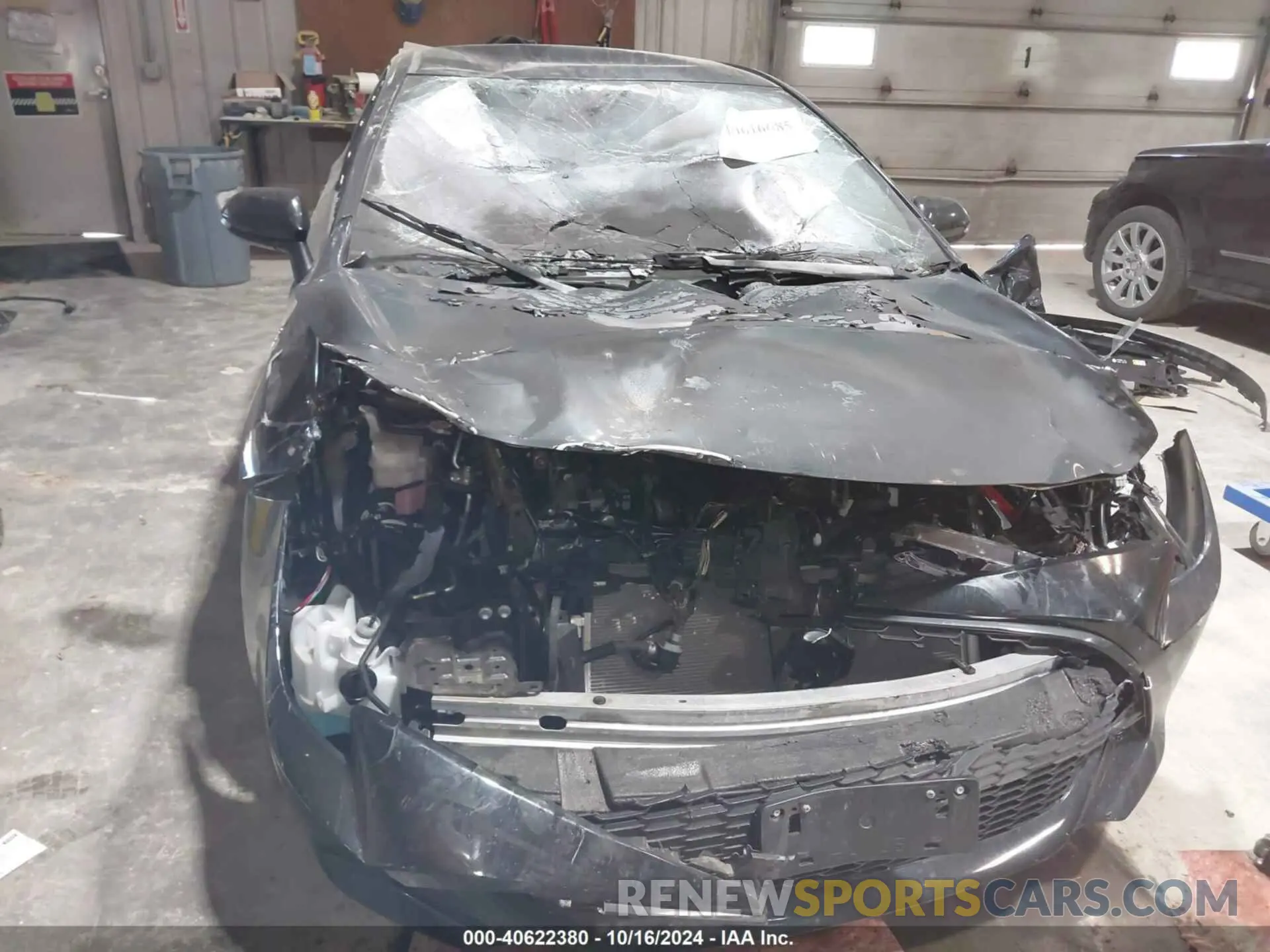 6 fotografías del automóvil dañado JTND4RBE1L3091121 TOYOTA COROLLA 2020