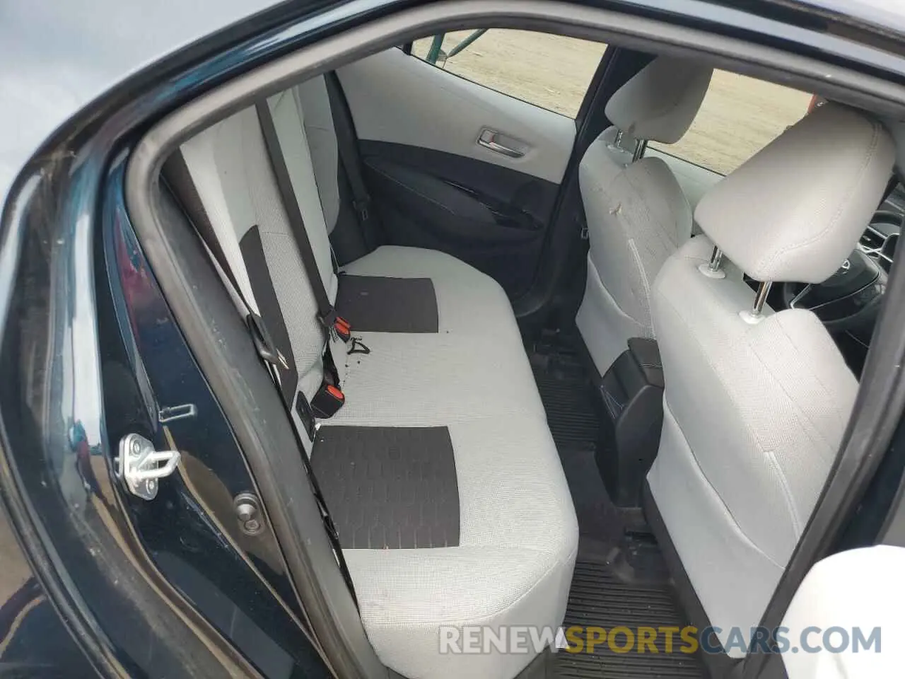 10 fotografías del automóvil dañado JTND4RBE1L3093306 TOYOTA COROLLA 2020