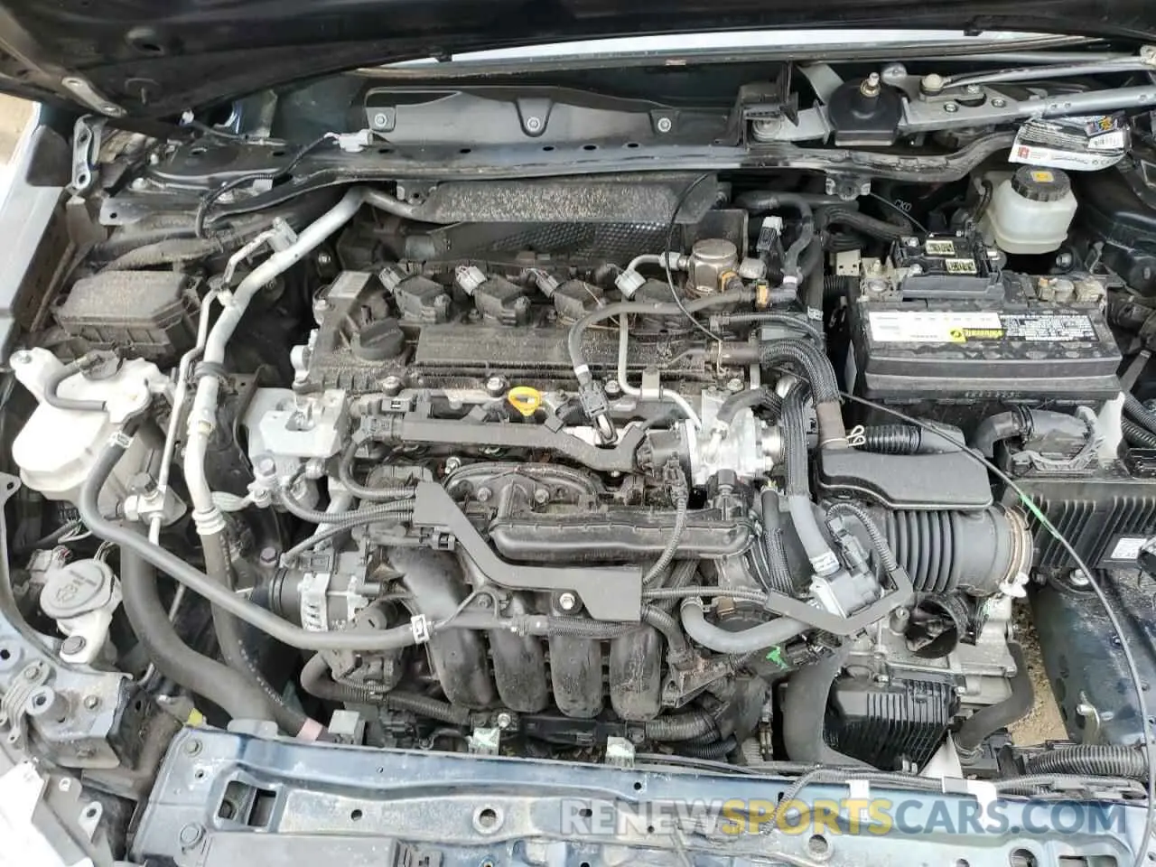11 fotografías del automóvil dañado JTND4RBE1L3093306 TOYOTA COROLLA 2020