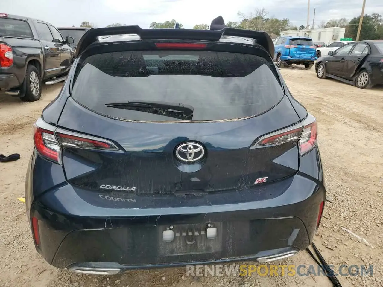 6 fotografías del automóvil dañado JTND4RBE1L3093306 TOYOTA COROLLA 2020