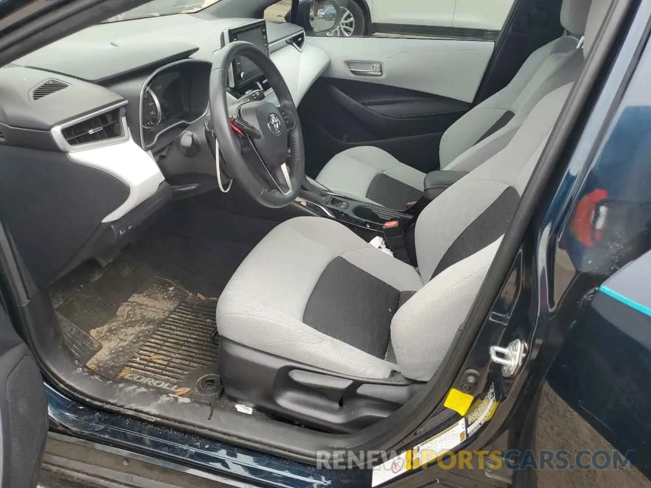 7 fotografías del automóvil dañado JTND4RBE1L3093306 TOYOTA COROLLA 2020