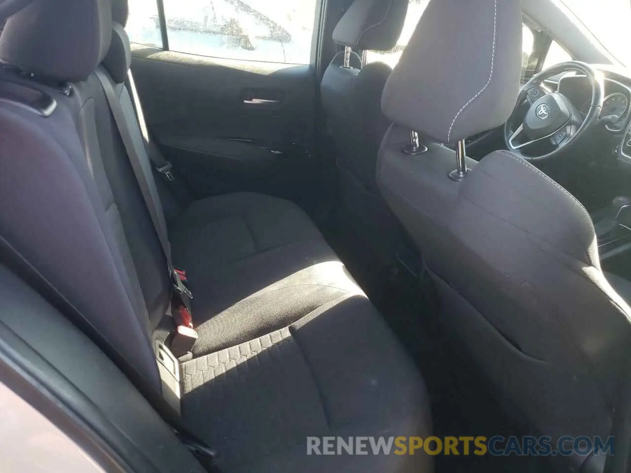 10 fotografías del automóvil dañado JTND4RBE2L3078832 TOYOTA COROLLA 2020