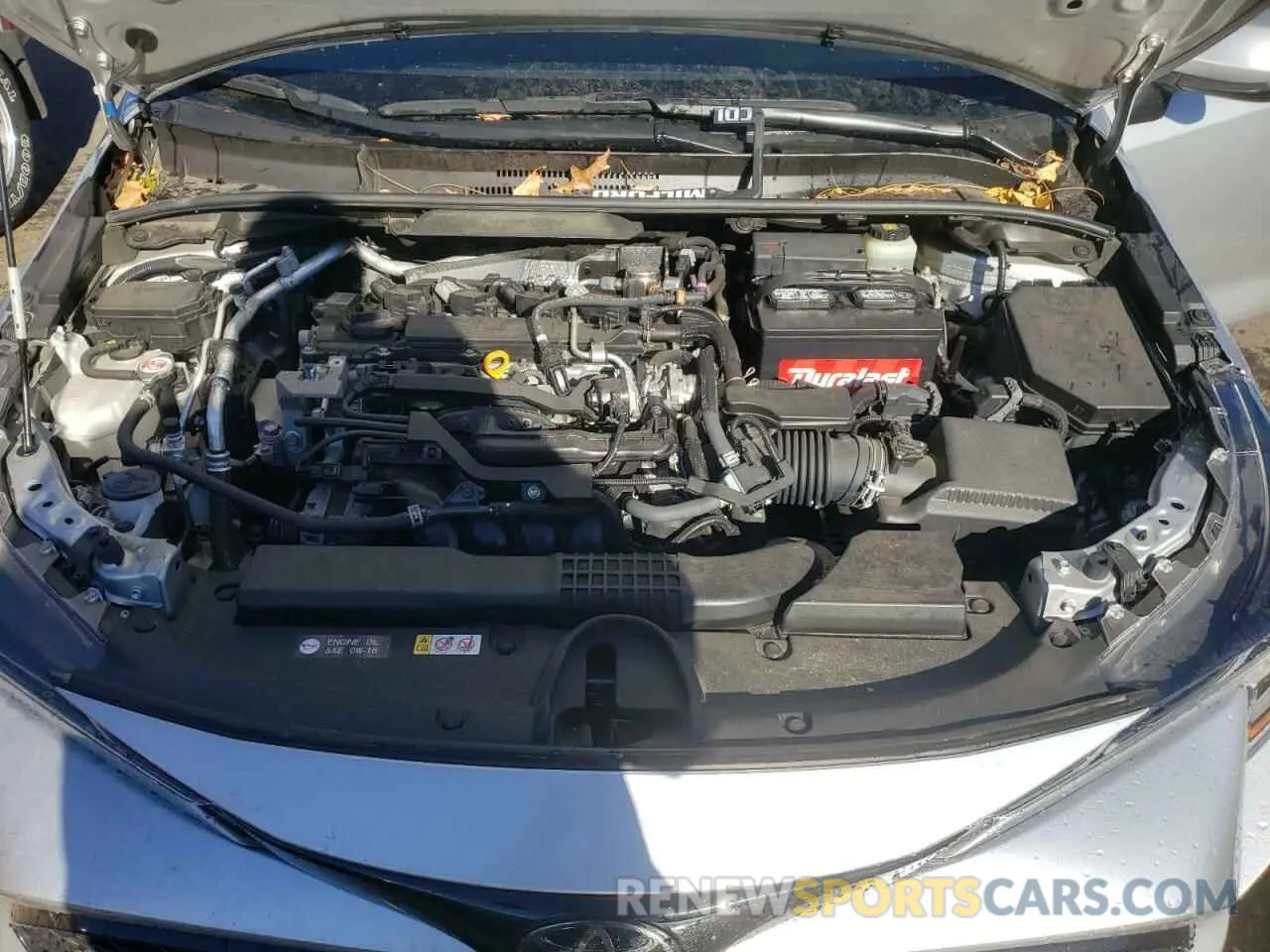 11 fotografías del automóvil dañado JTND4RBE2L3078832 TOYOTA COROLLA 2020