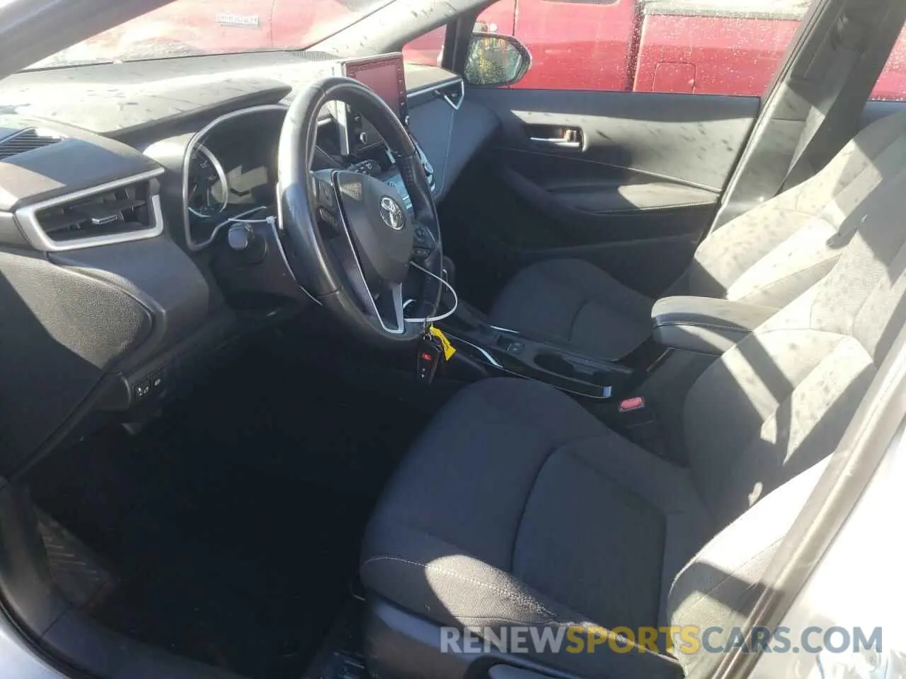 7 fotografías del automóvil dañado JTND4RBE2L3078832 TOYOTA COROLLA 2020