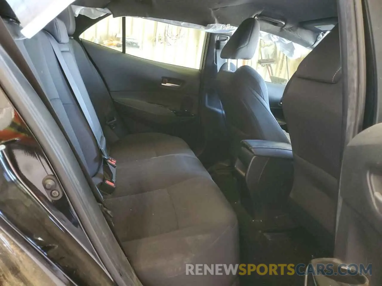 10 fotografías del automóvil dañado JTND4RBE3L3084252 TOYOTA COROLLA 2020