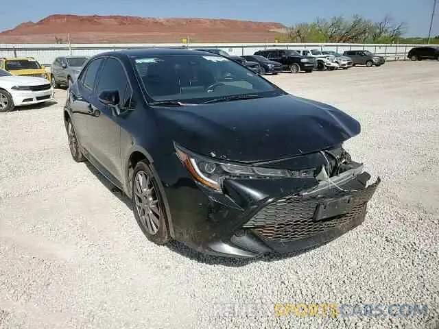 11 fotografías del automóvil dañado JTND4RBE3L3084252 TOYOTA COROLLA 2020