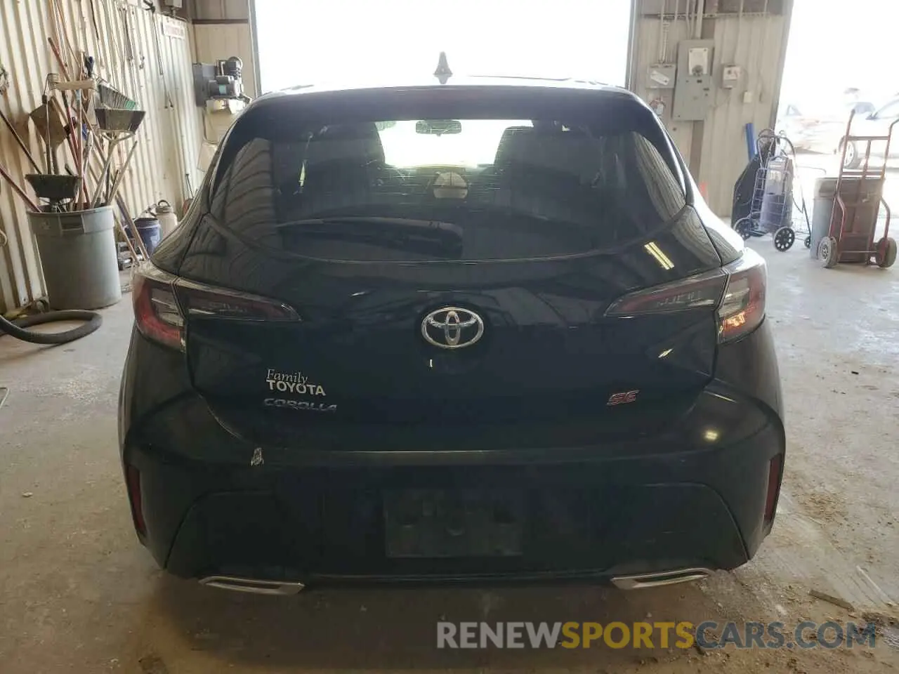 6 fotografías del automóvil dañado JTND4RBE3L3084252 TOYOTA COROLLA 2020
