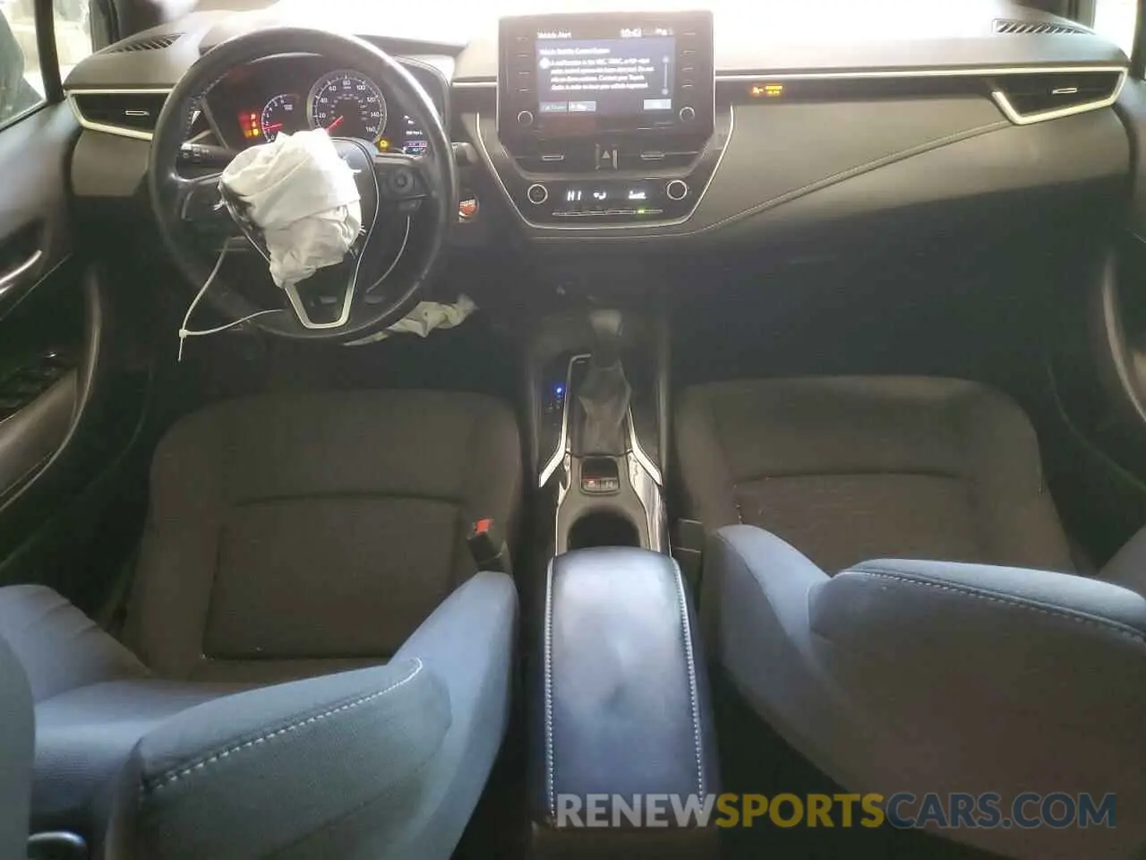 8 fotografías del automóvil dañado JTND4RBE3L3084252 TOYOTA COROLLA 2020