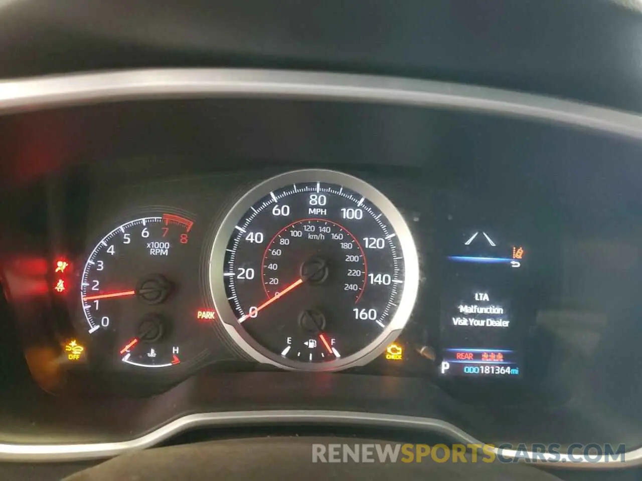 9 fotografías del automóvil dañado JTND4RBE3L3084252 TOYOTA COROLLA 2020
