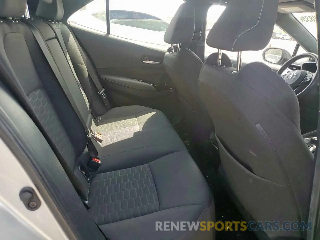 10 fotografías del automóvil dañado JTND4RBE4L3080565 TOYOTA COROLLA 2020