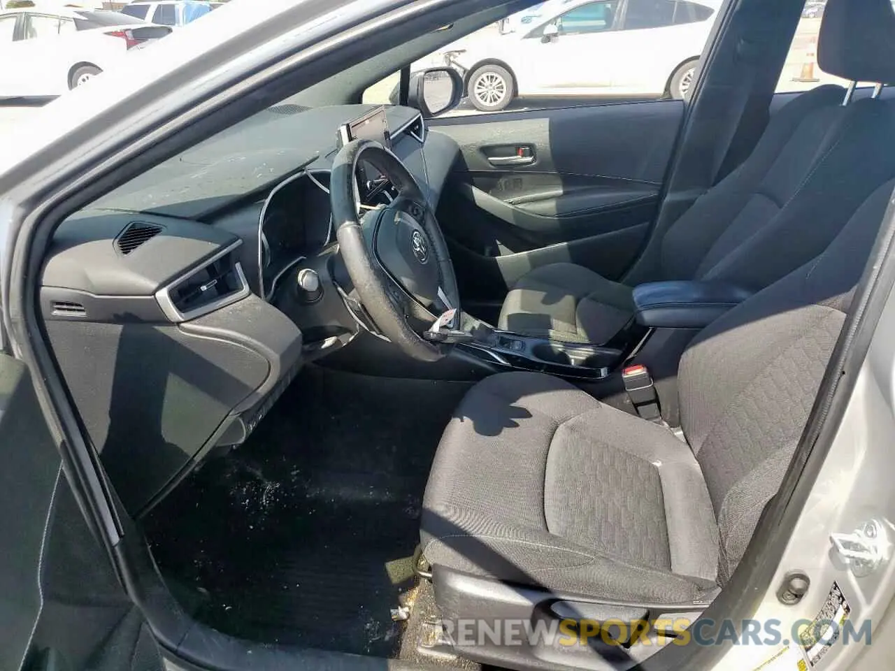 7 fotografías del automóvil dañado JTND4RBE4L3080565 TOYOTA COROLLA 2020