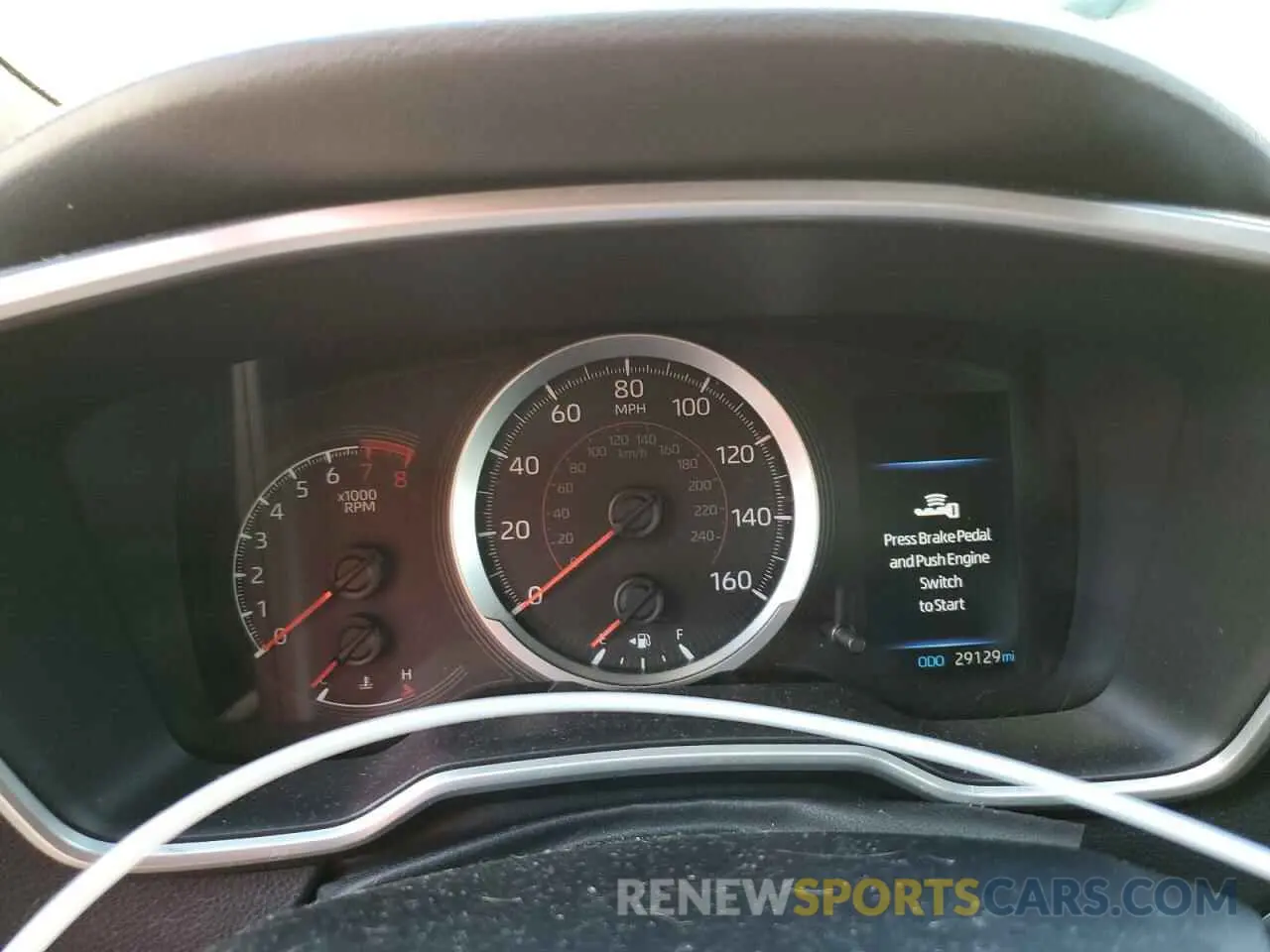 9 fotografías del automóvil dañado JTND4RBE4L3088505 TOYOTA COROLLA 2020
