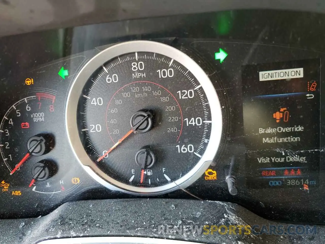 9 fotografías del automóvil dañado JTND4RBE4L3097463 TOYOTA COROLLA 2020