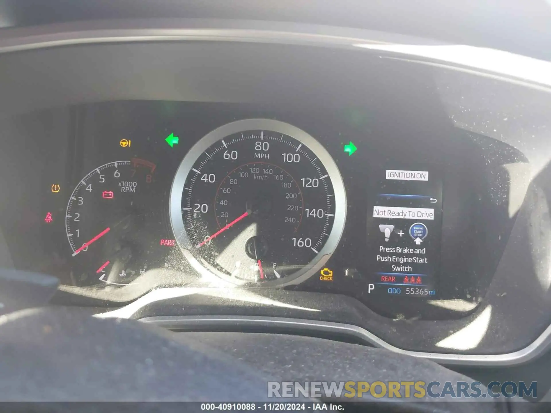 7 fotografías del automóvil dañado JTND4RBE5L3074709 TOYOTA COROLLA 2020